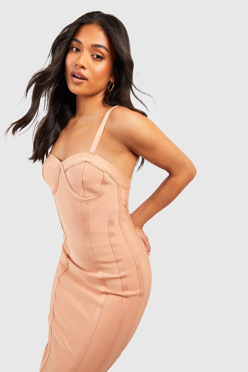 Frill bandage dress hotsell