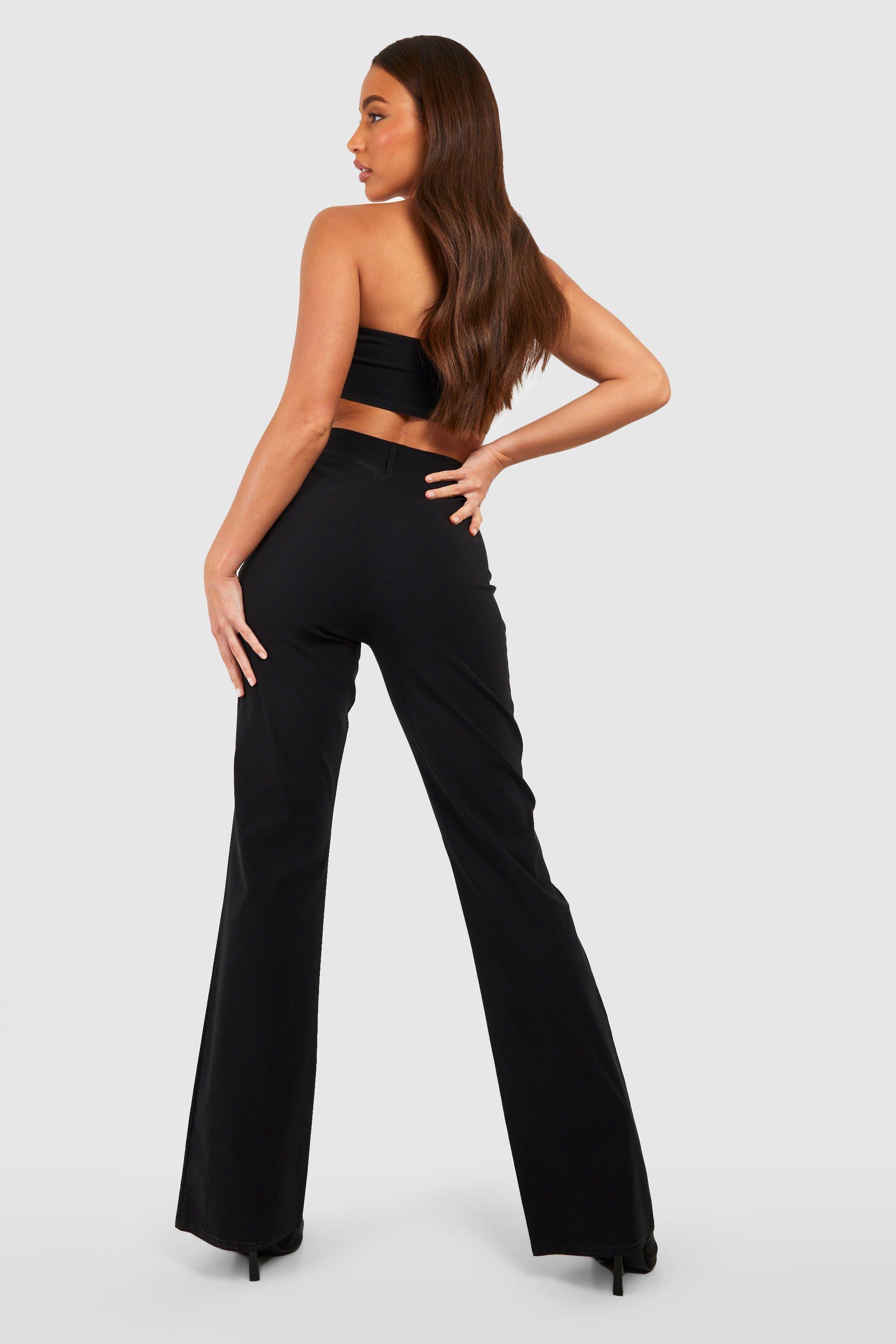 Smart trousers with seam detail - Women's fashion