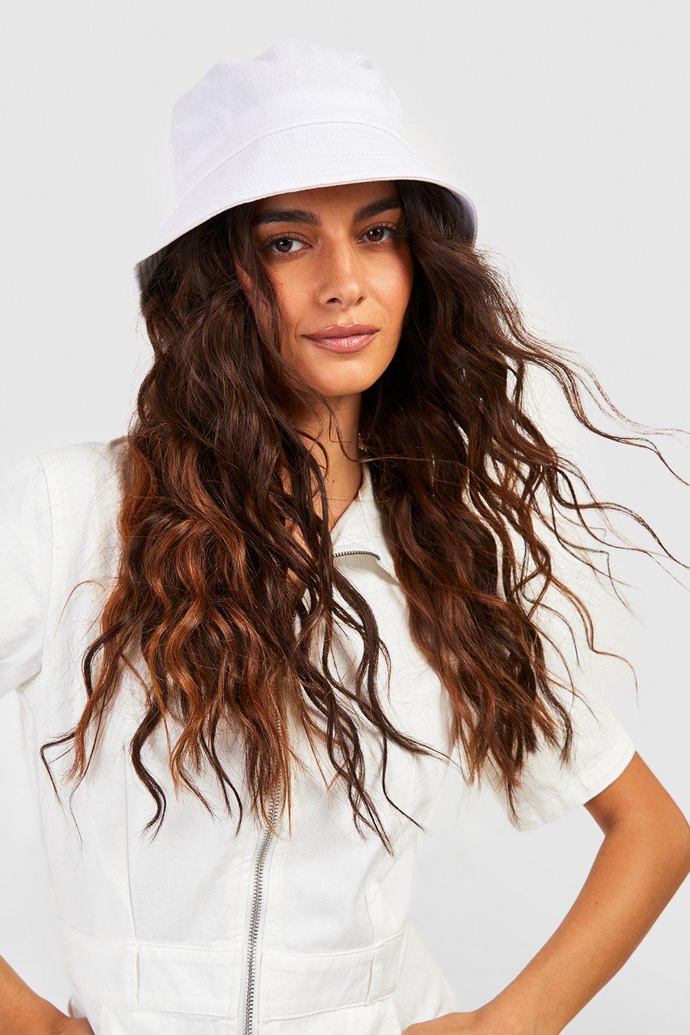 White Plain Bucket Hat