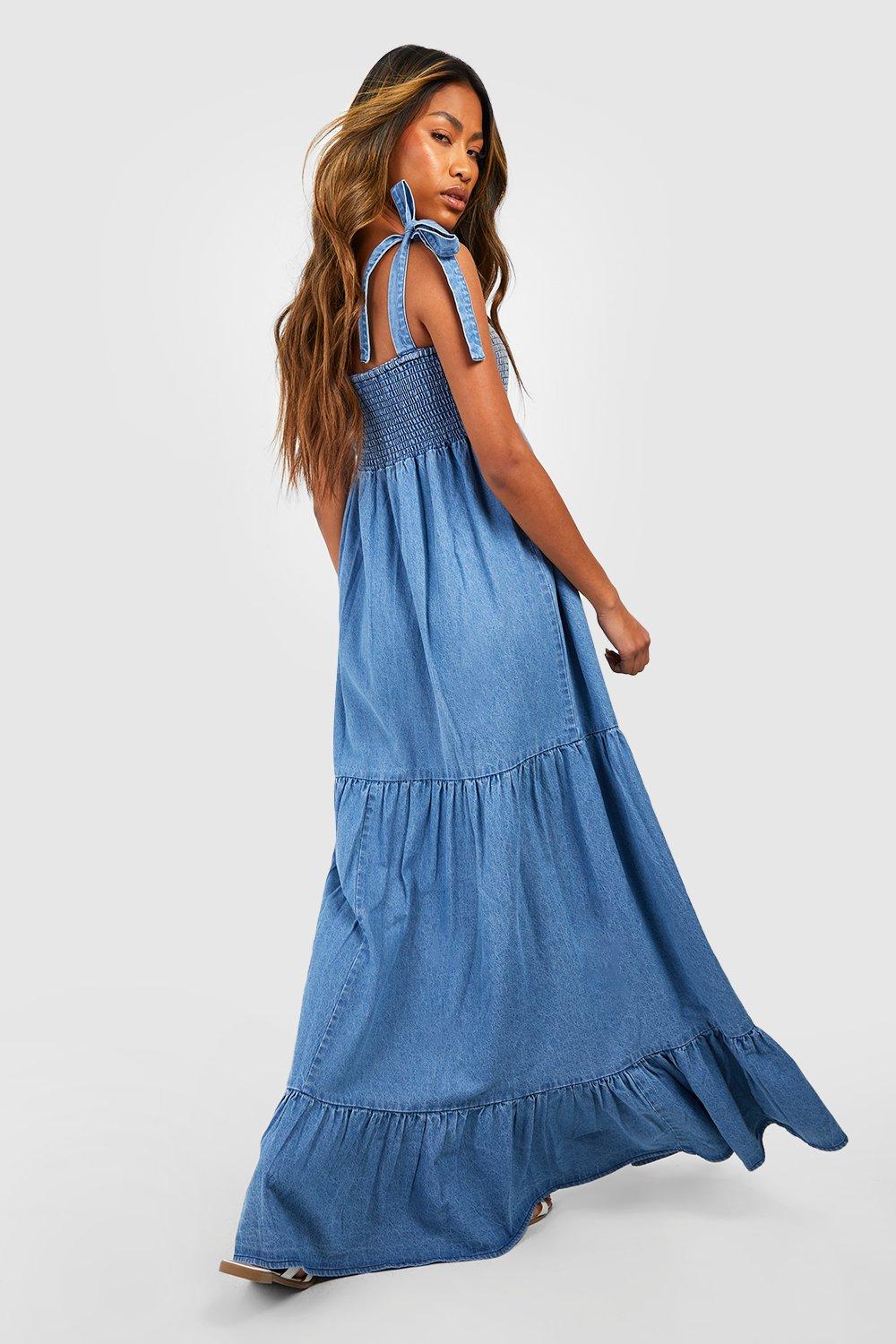 Chambray 2025 maxi dress