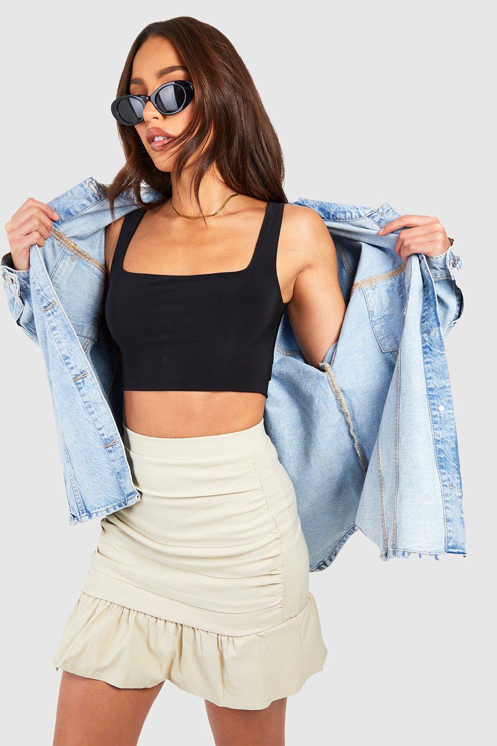 Ruched skirt hotsell forever 21