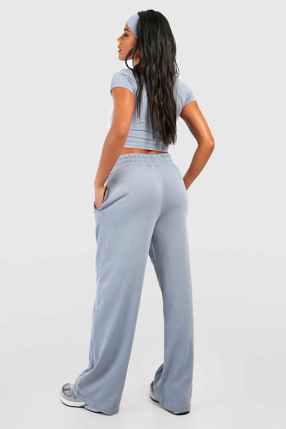 Distressed Wide-Leg Joggers (Sage) – Truly Bonded