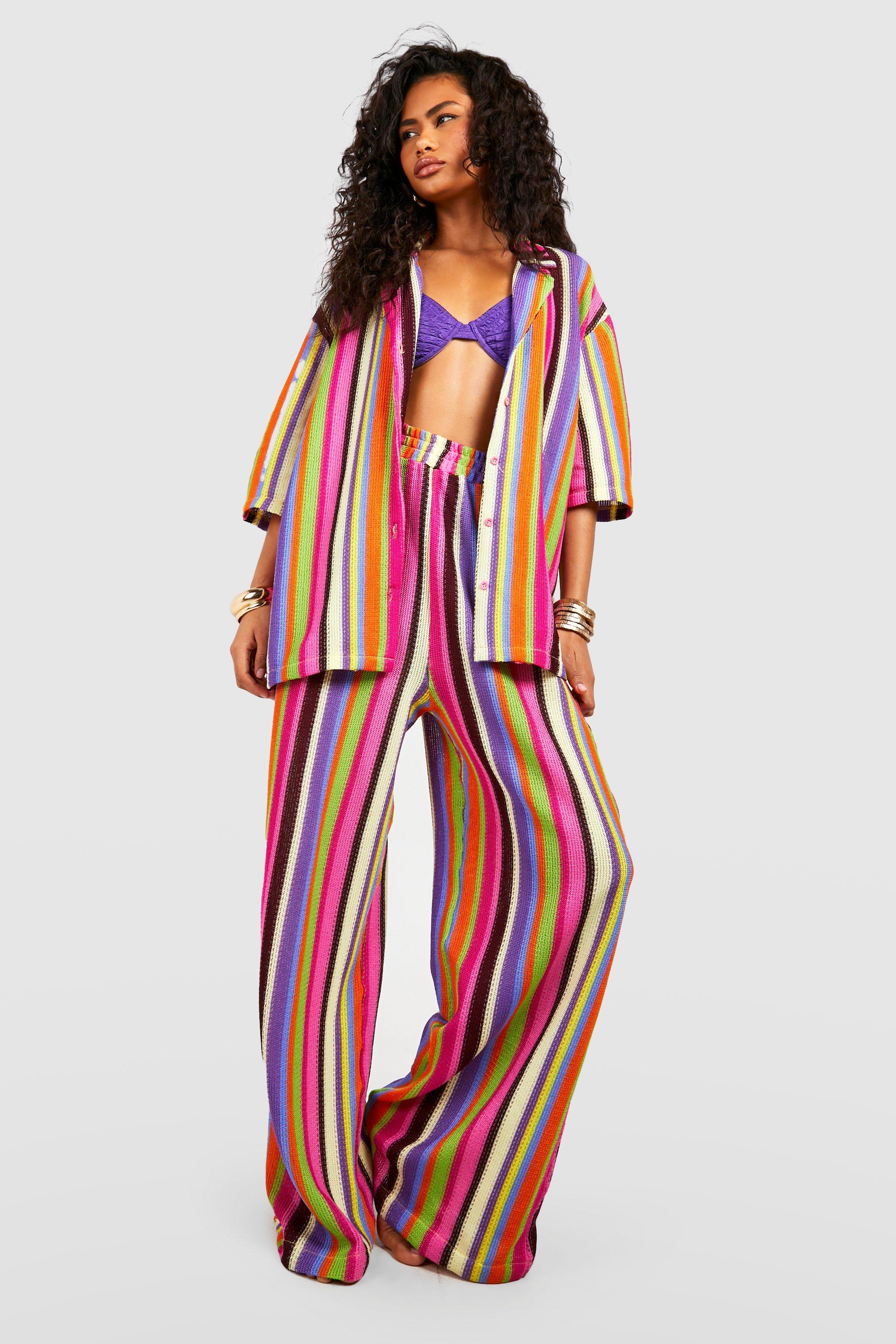 Boohoo sales stripe trousers