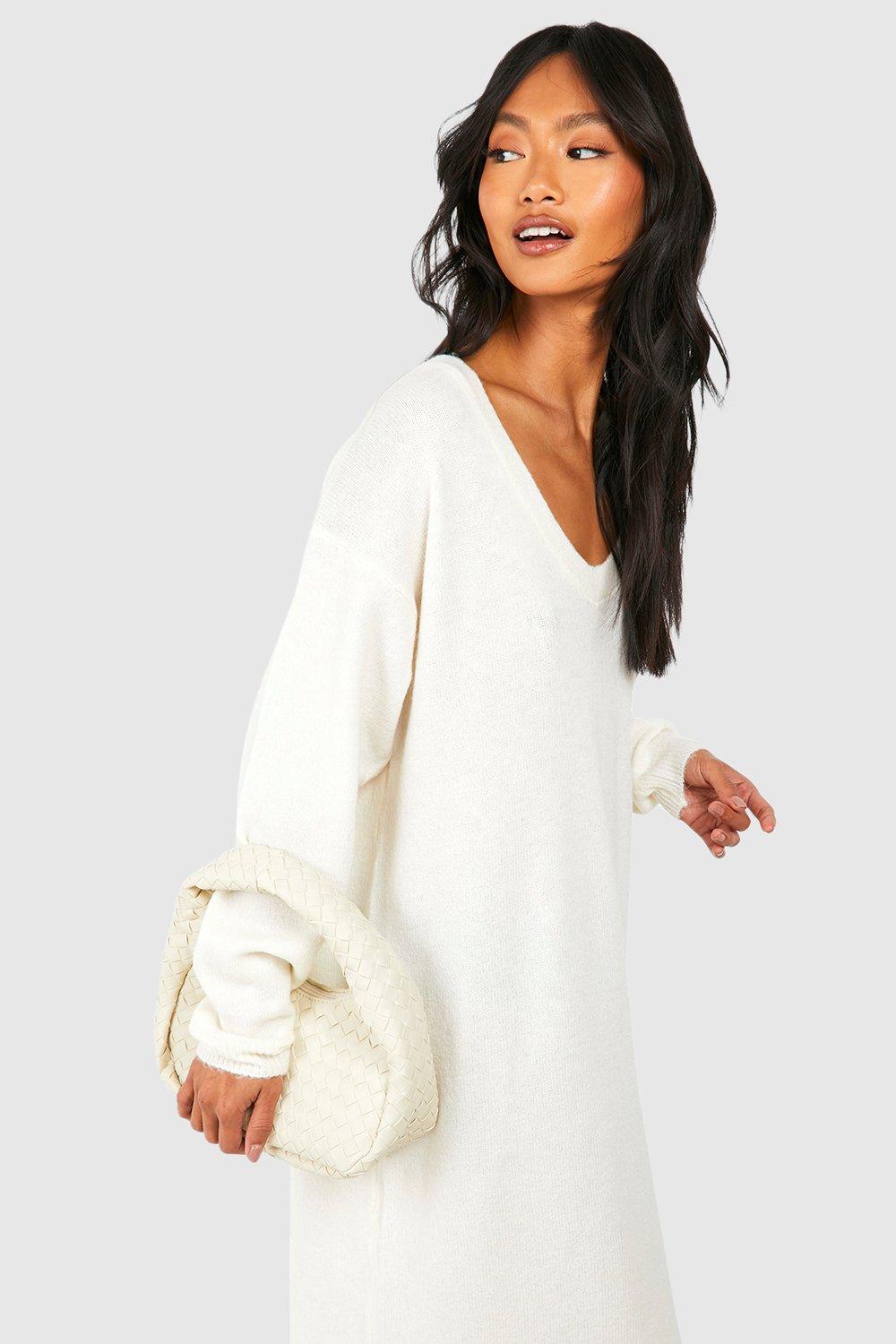 Robe pull oversize longue sales