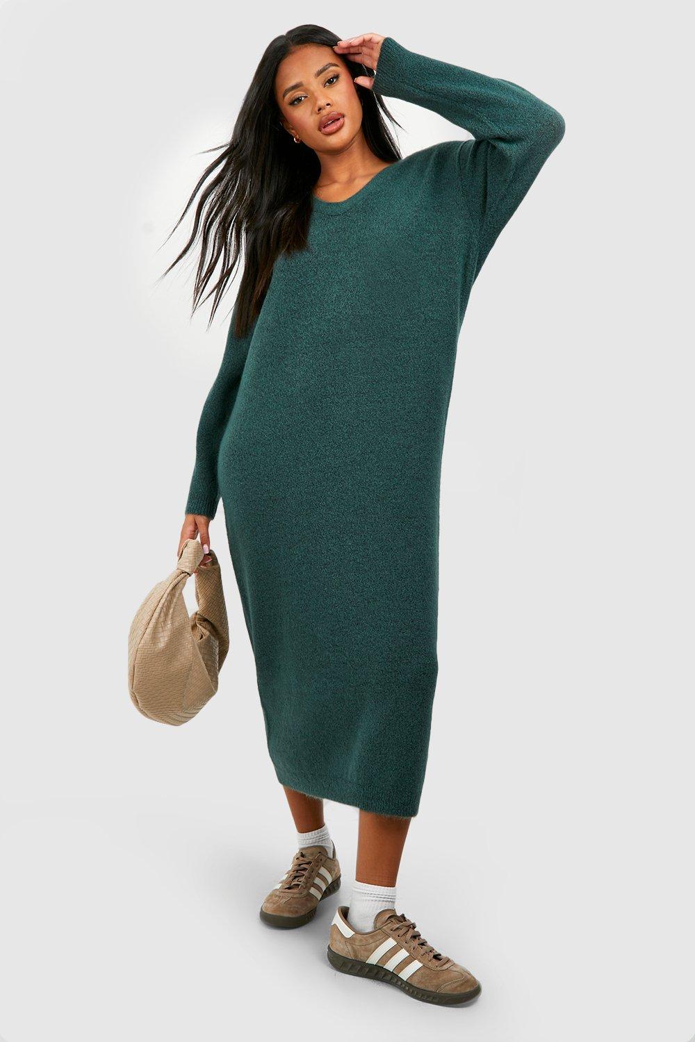 Robe pull maille oversize sales