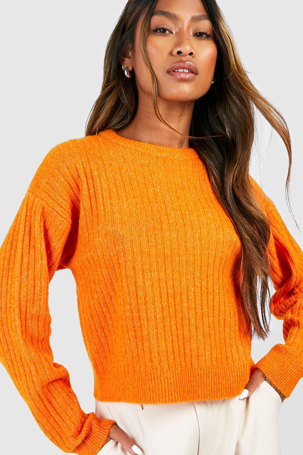 Boohoo deals orange jumper