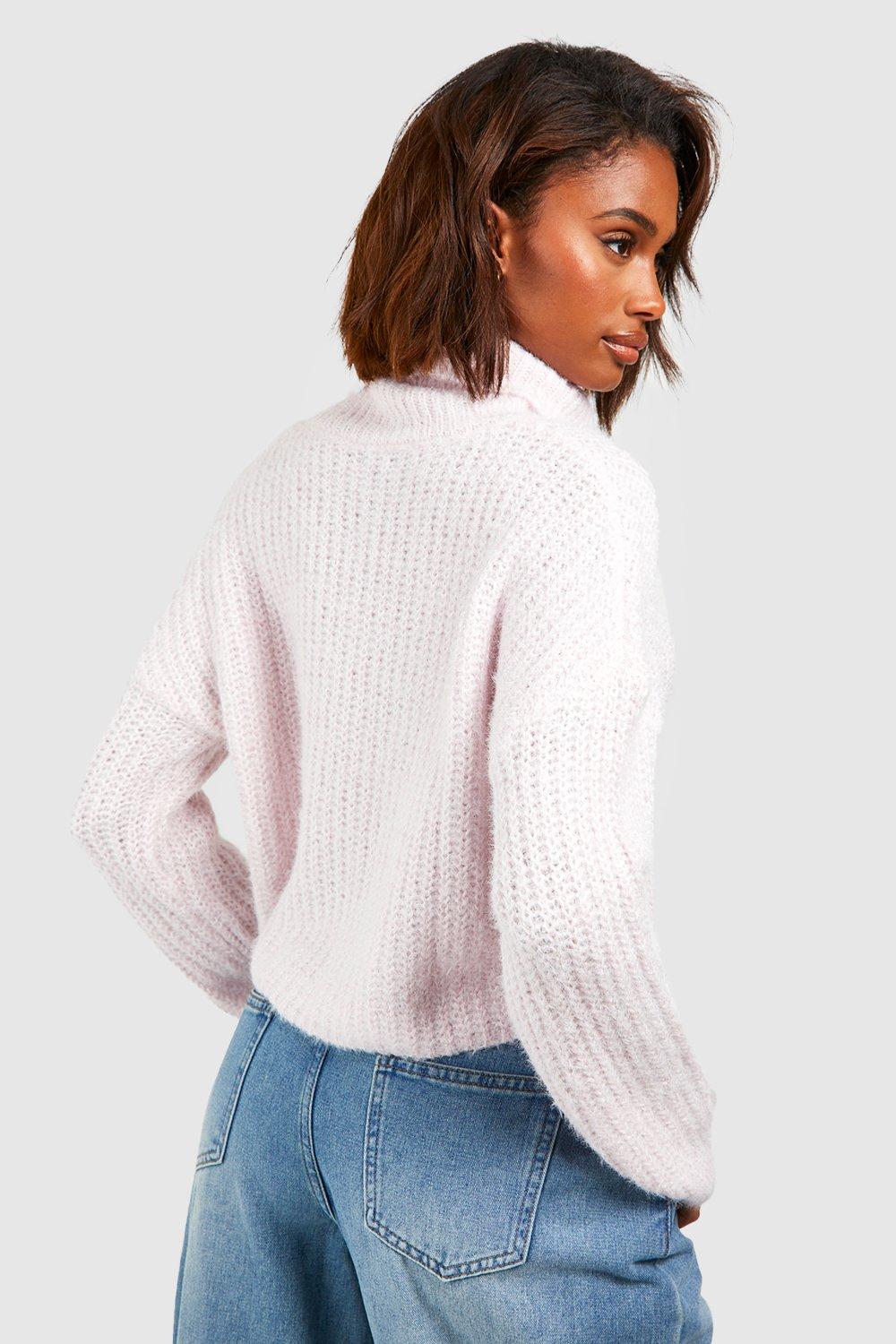 Pink best sale crop jumper