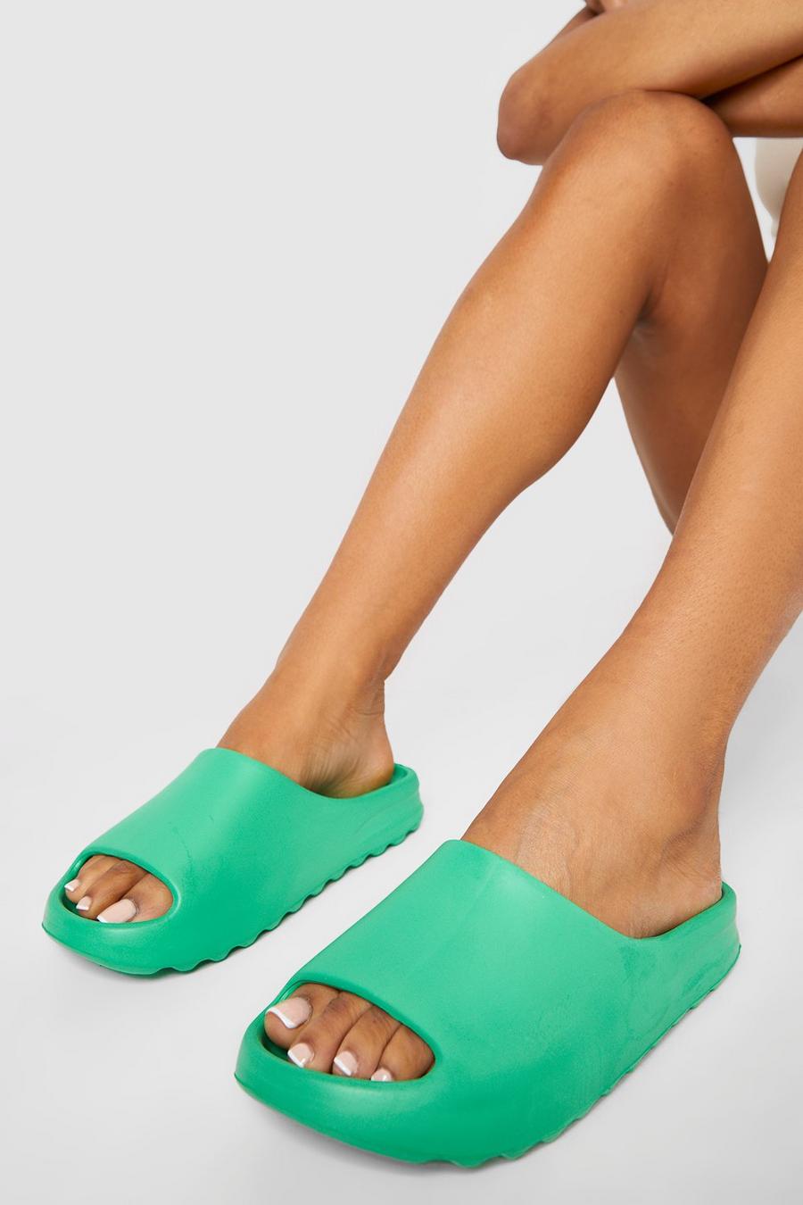 Green Dikke Slippers