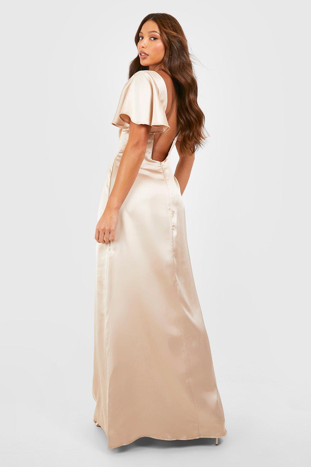 Boohoo best sale evening dress