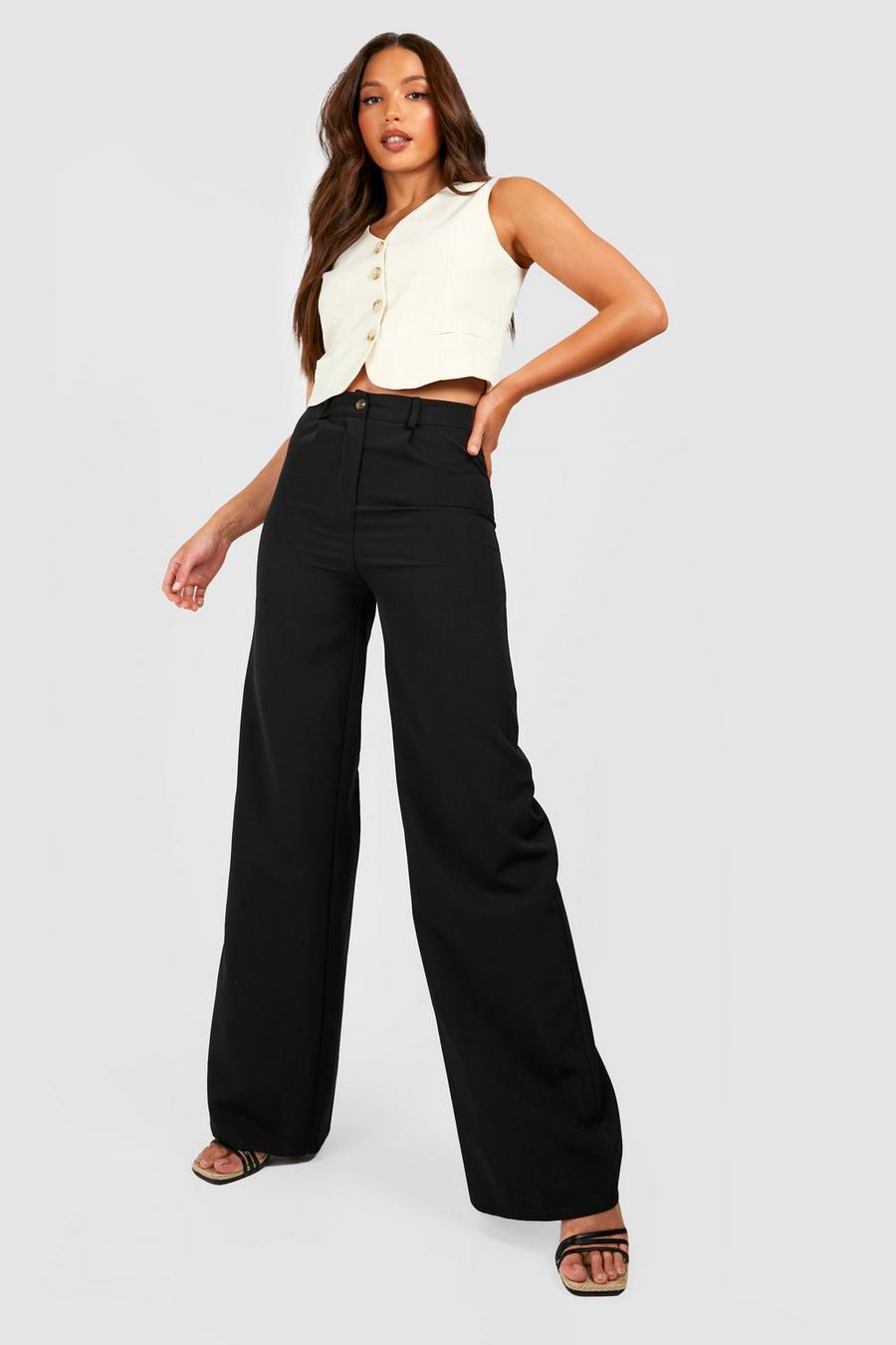 Tall Tailored Wide Leg Pants