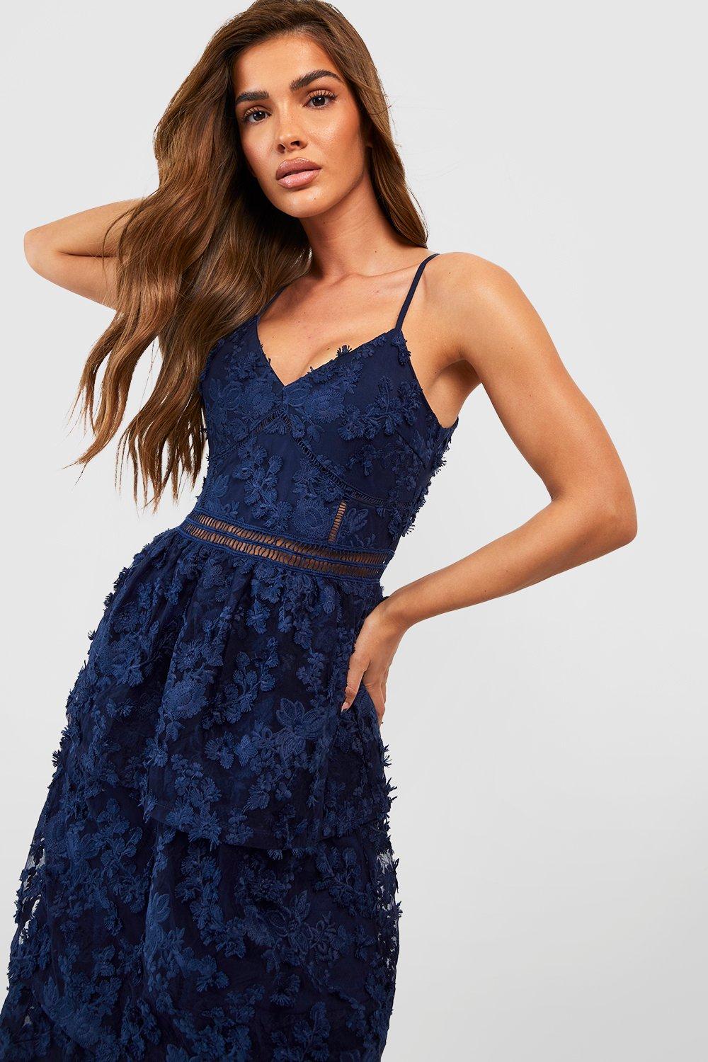 Lace Tiered Dress