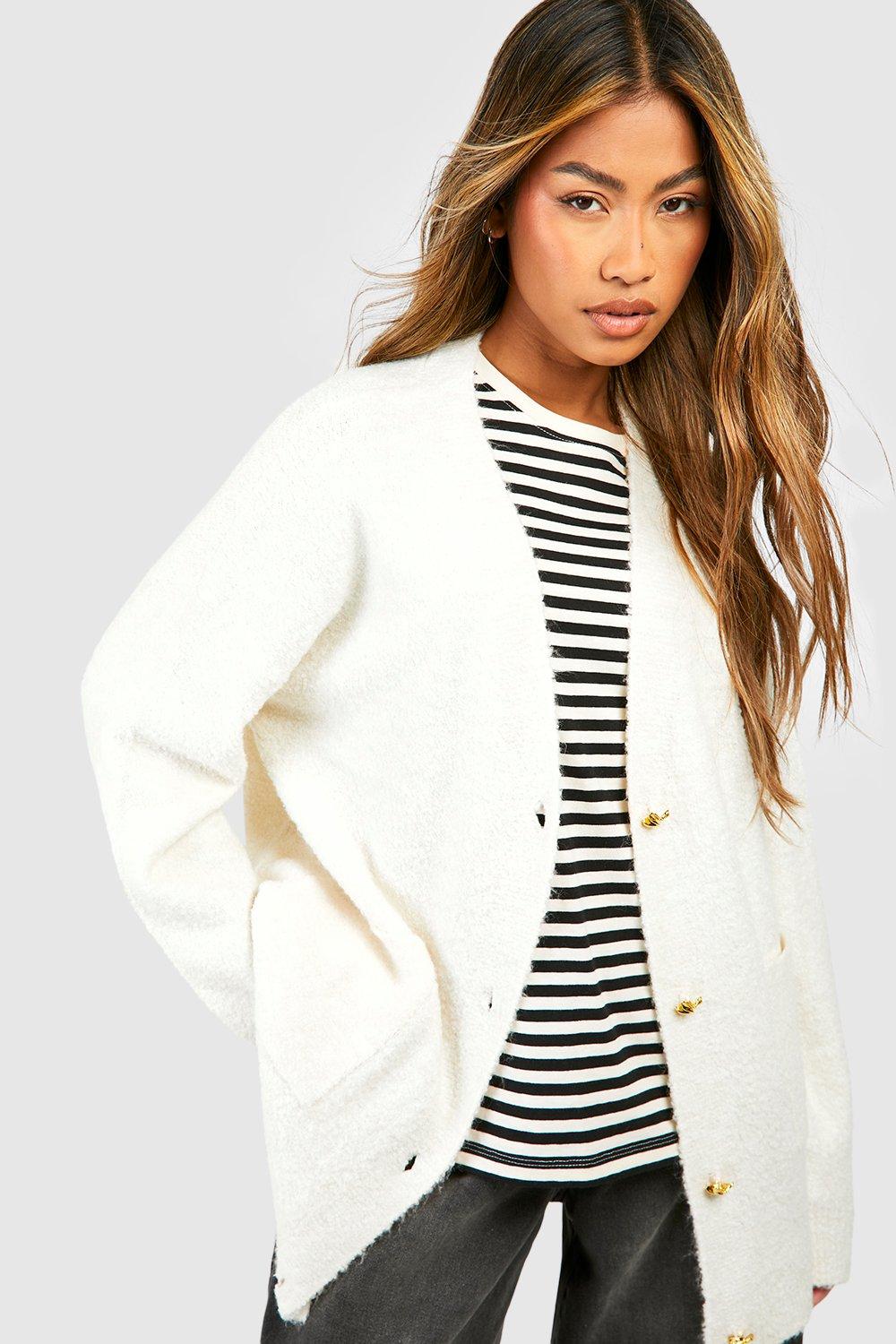 Boohoo knitted outlet cardigan