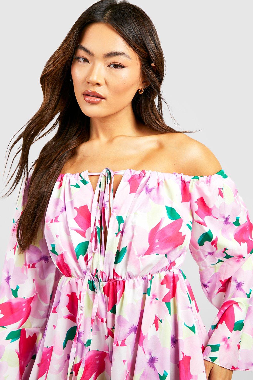 Boohoo best sale tassel playsuit