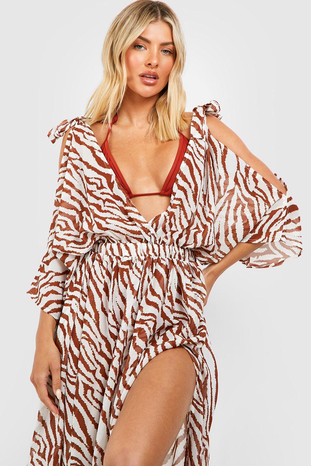 Boohoo hotsell tiger dress