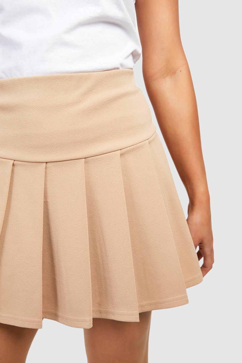 Mini pleated shop skirt boohoo