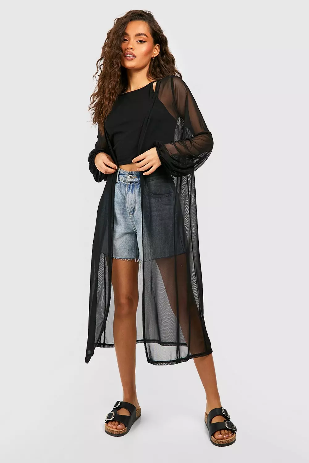 Mesh longline outlet jacket