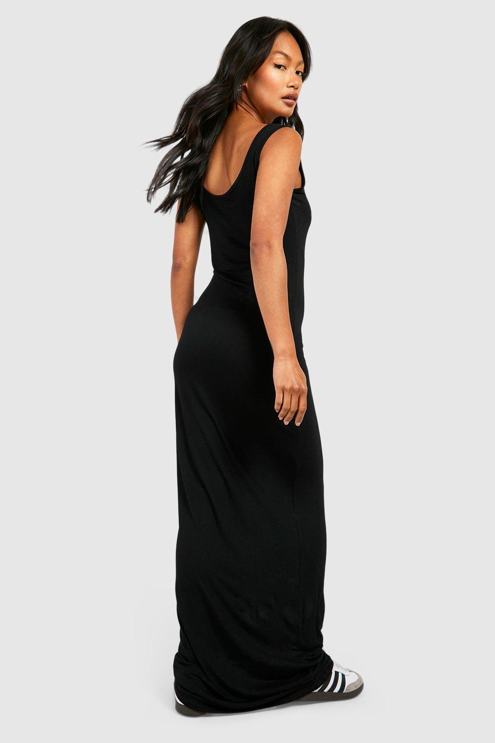 Scoop Neck Maxi Dress