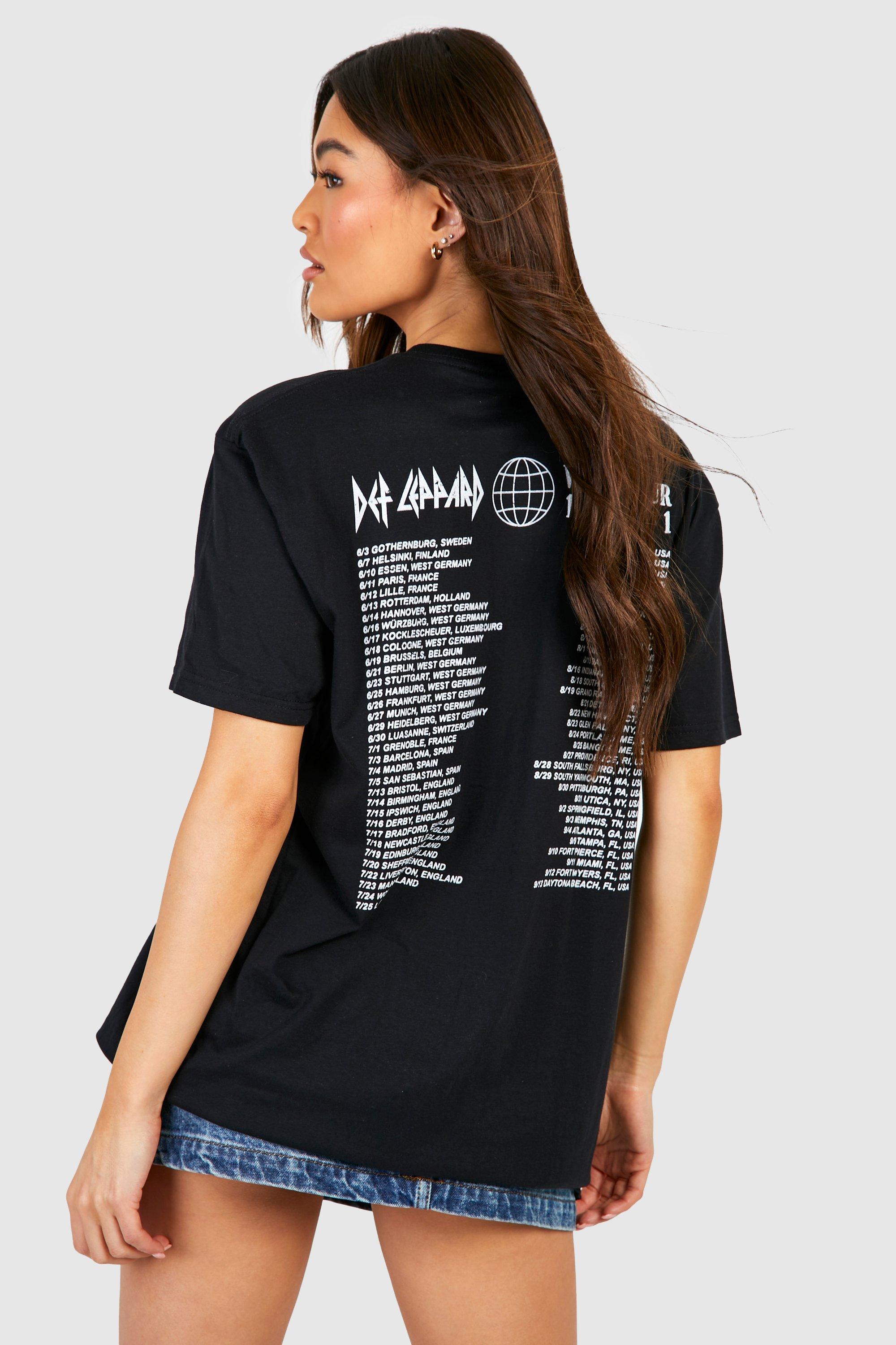 Def Leppard Festival Band T shirt