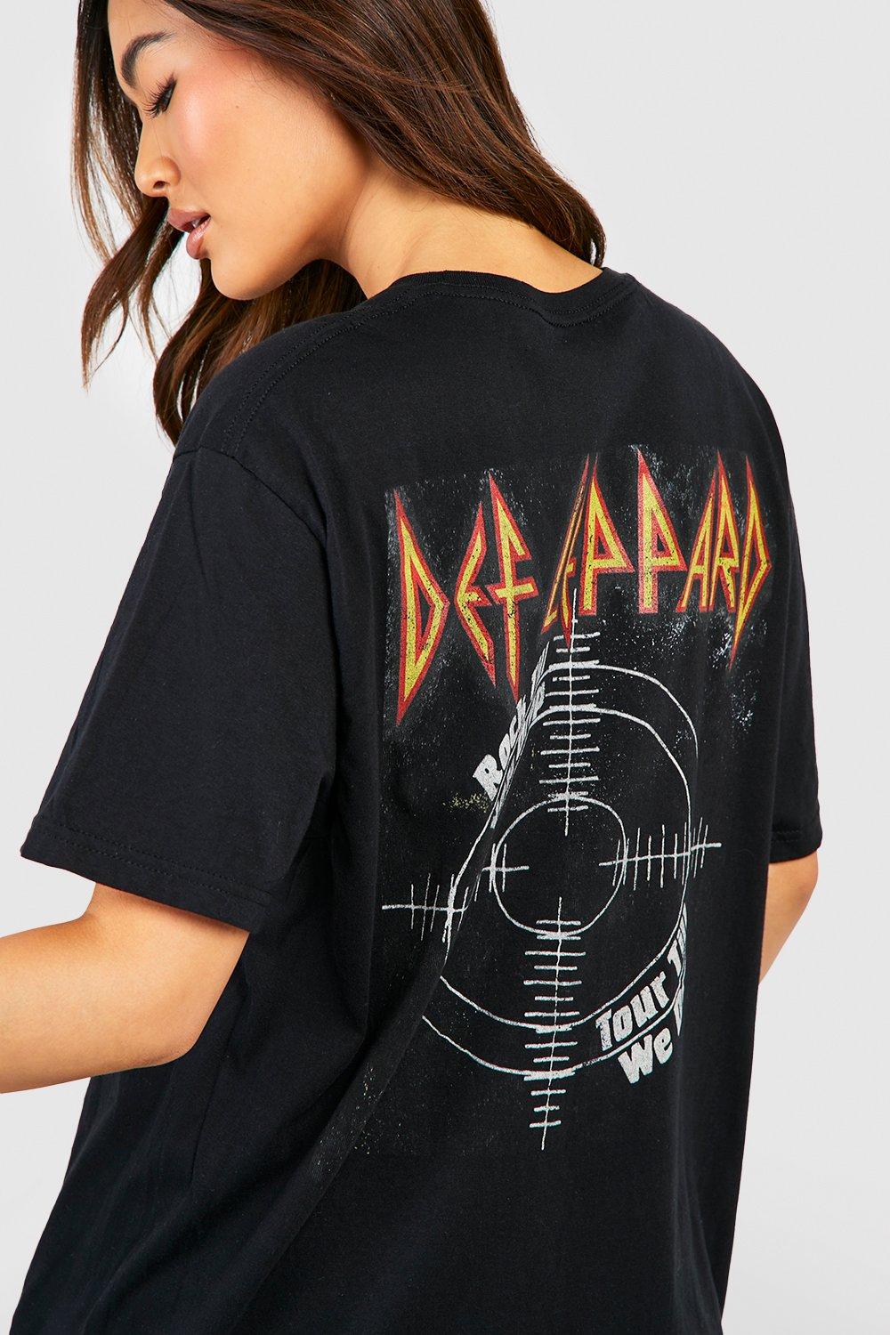 Def leppard store band tee