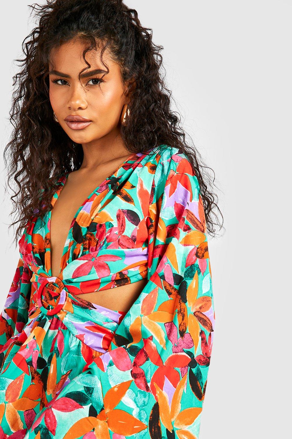 Boohoo robe longue outlet ete