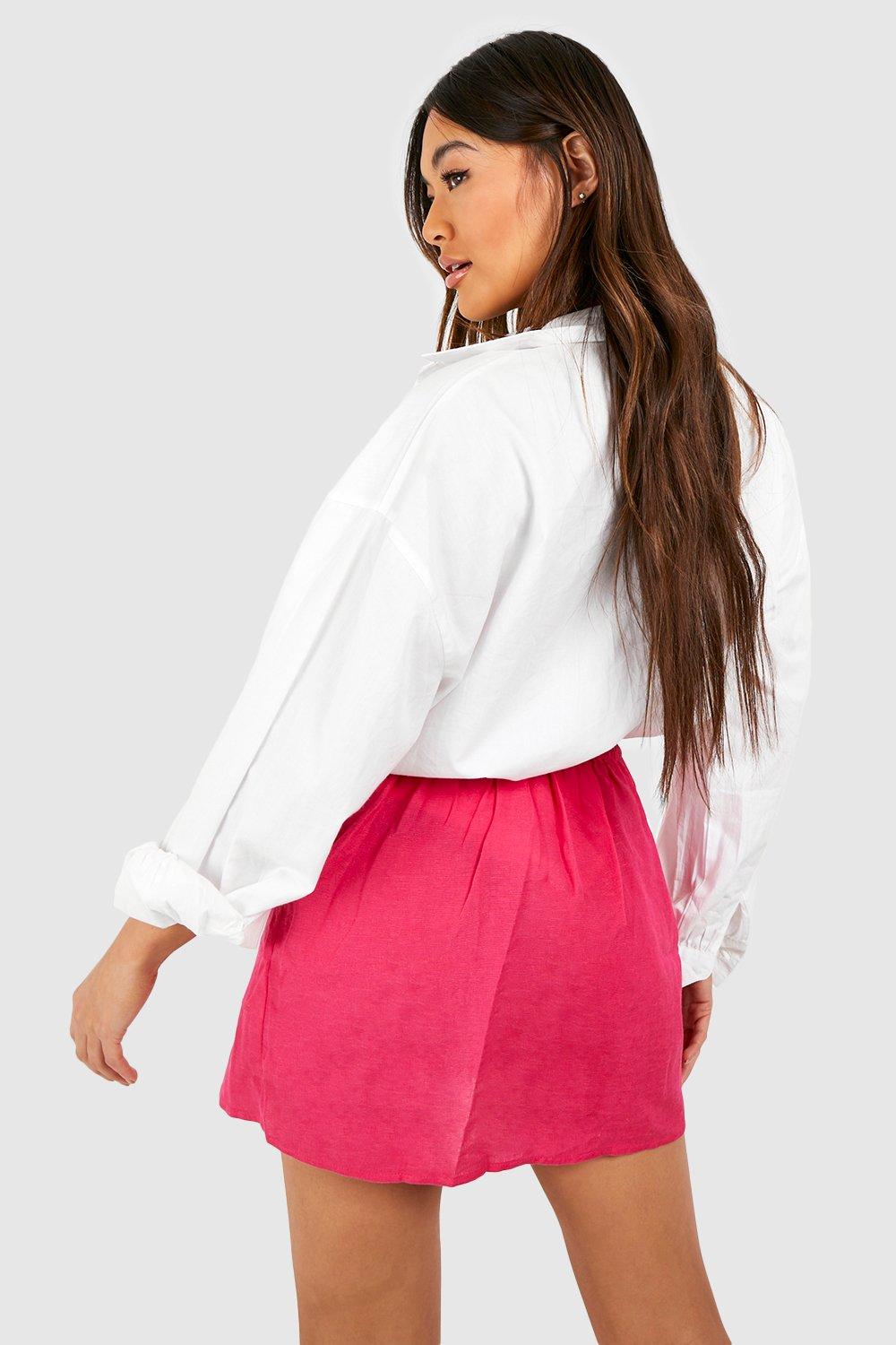 Linen skirt outlet forever 21