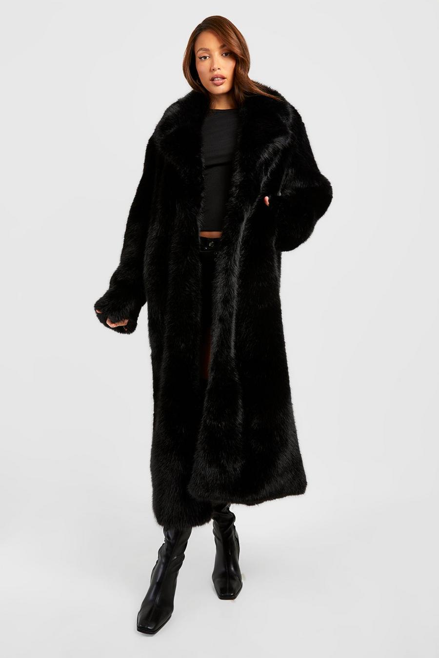 Brand Design Faux Fur Overcoat & Long Maxi Jackets for Women – sunifty