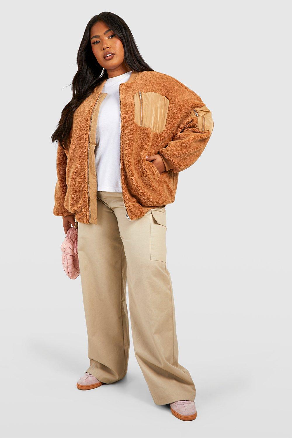 Bomber teddy bear on sale jacket