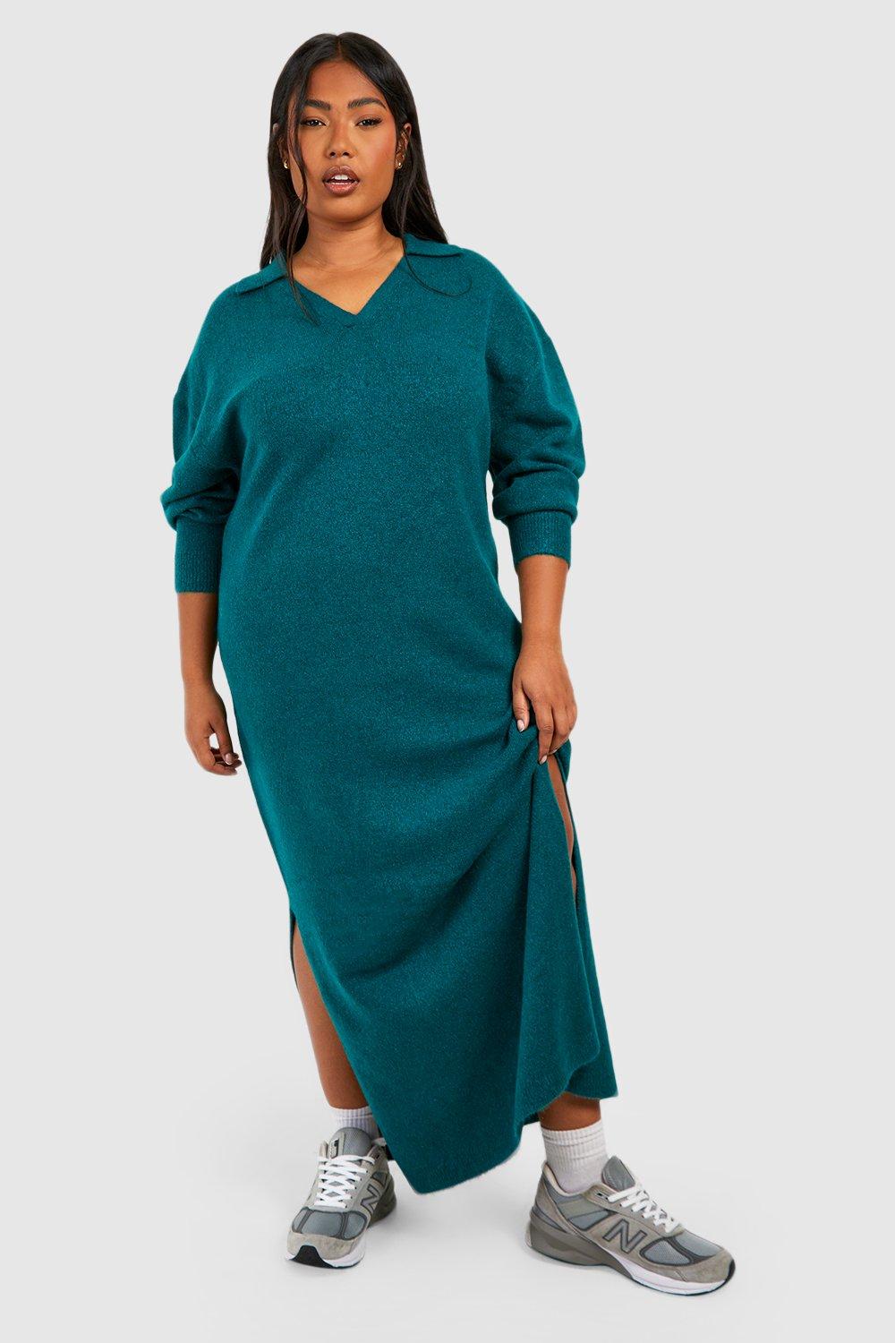 Polo dress plus size best sale