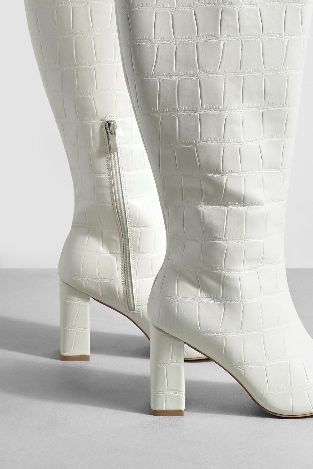 Boohoo 2024 croc boots