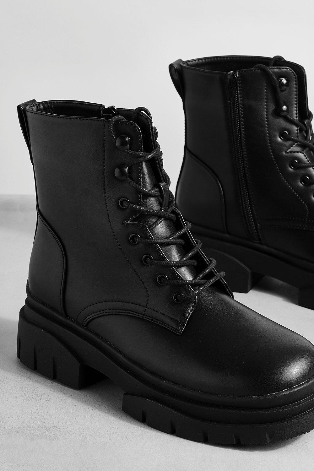 Wide width clearance lace up boots