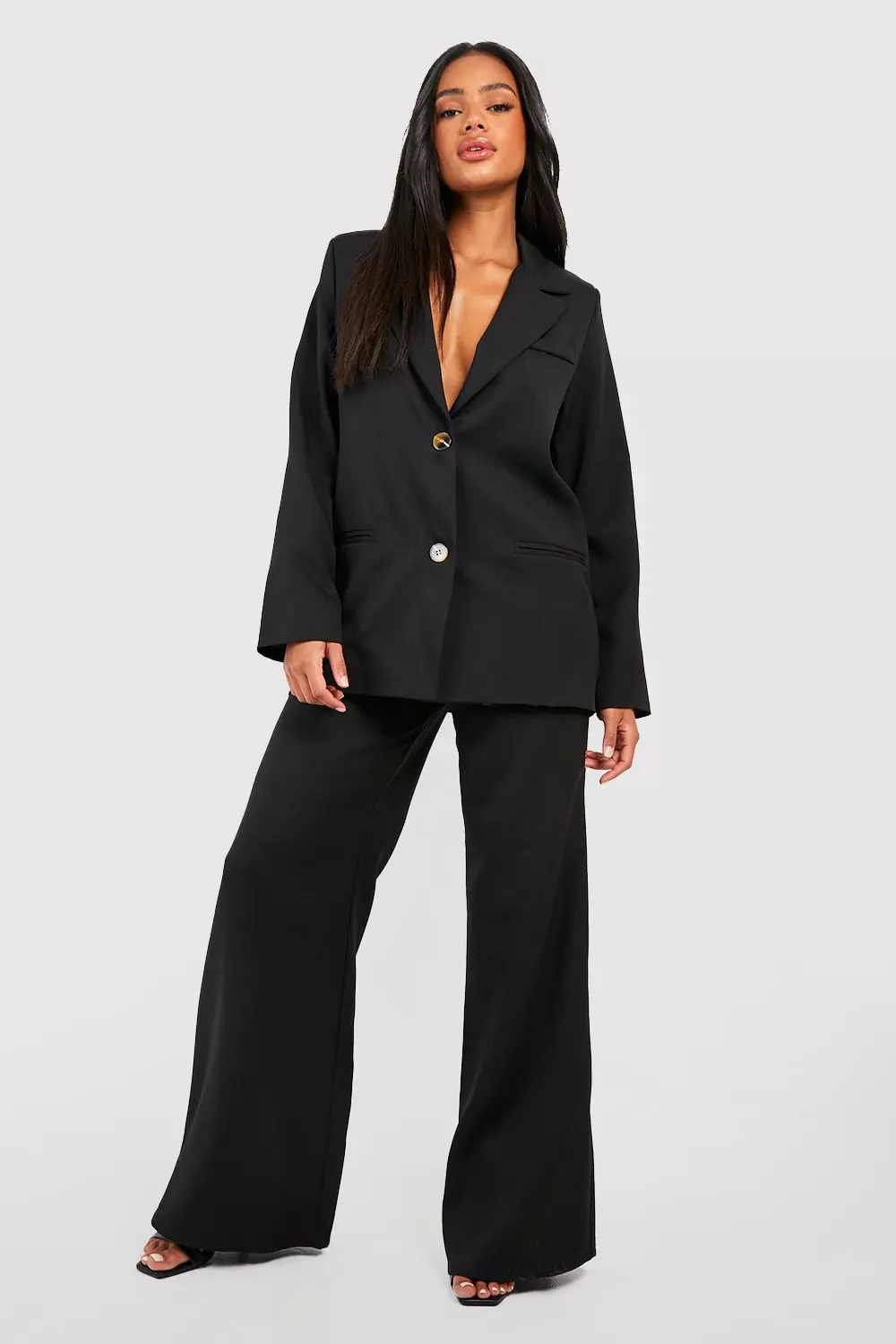 Lightweight plus size clearance blazer