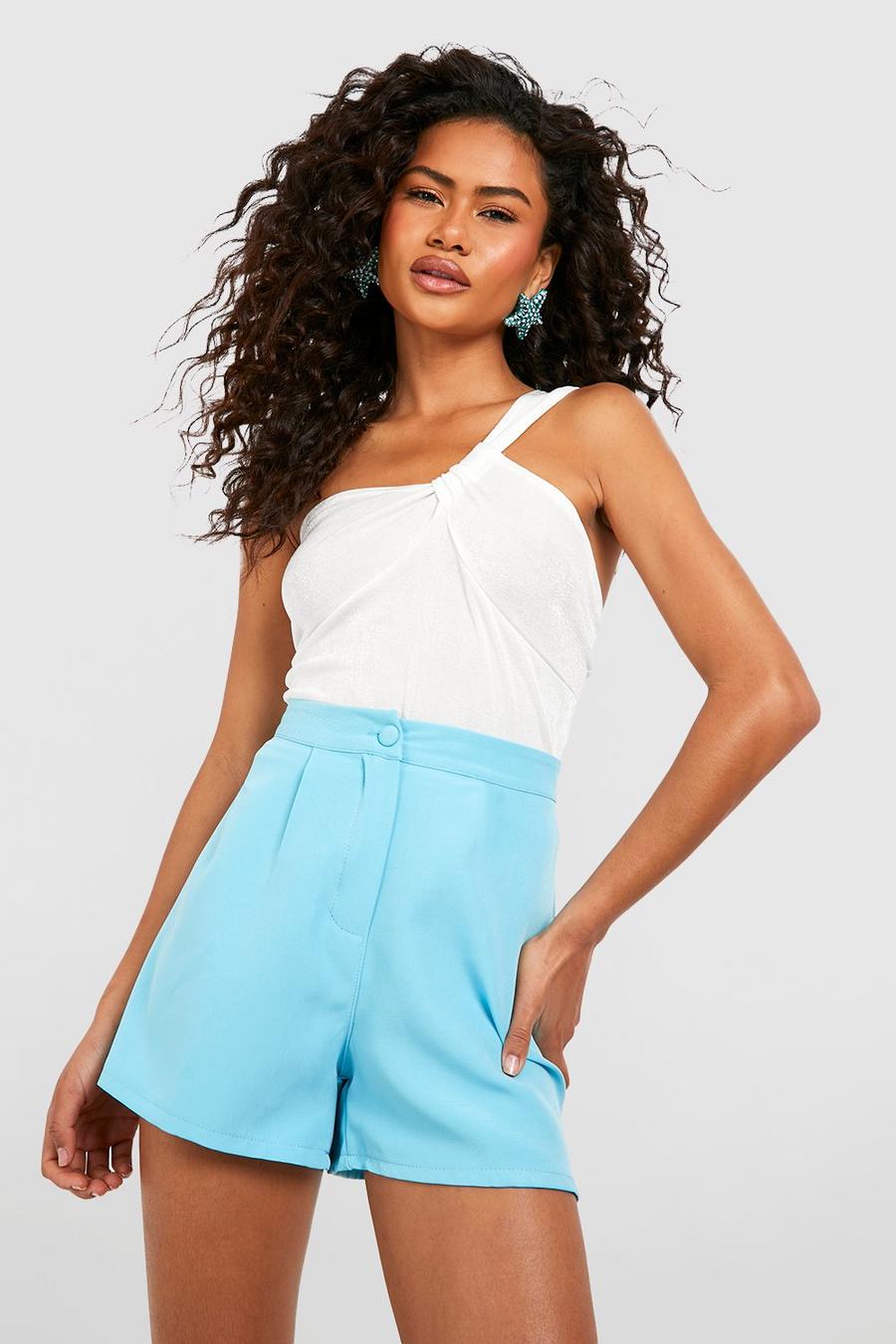 Aqua Relaxed Fit Tailored puff Shorts 