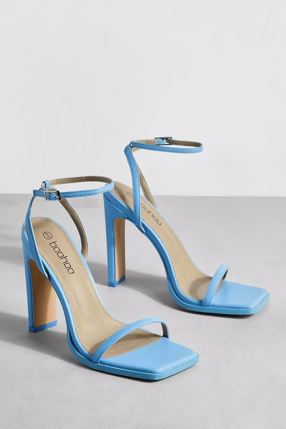 Baby blue hot sale barely there heels