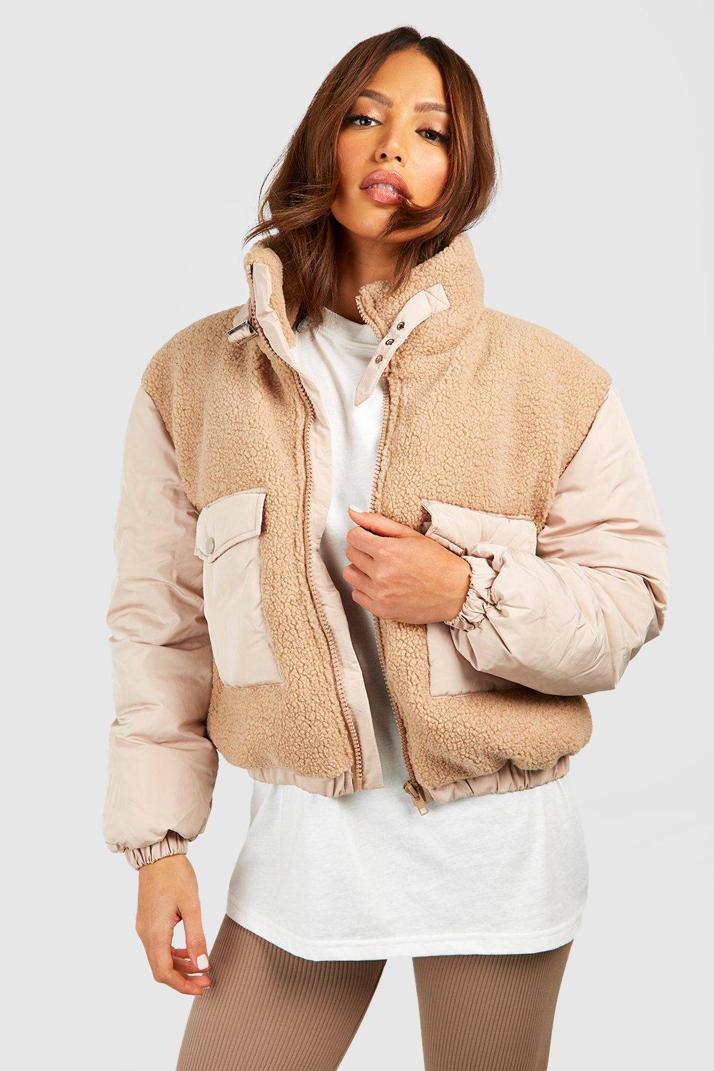 Tall on sale teddy jacket