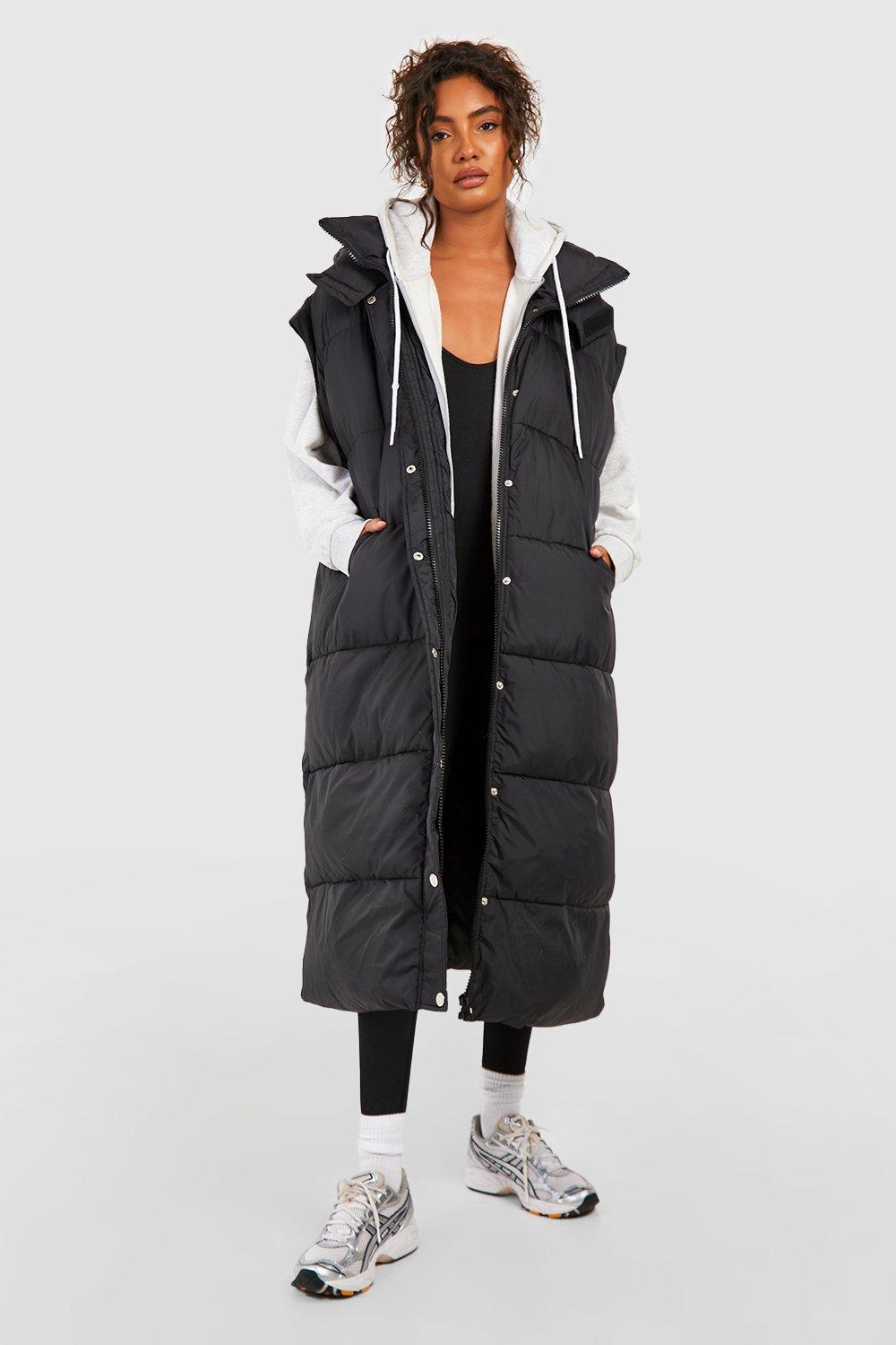 Tall 2 In 1 Detachable Oversized Puffer Jacket