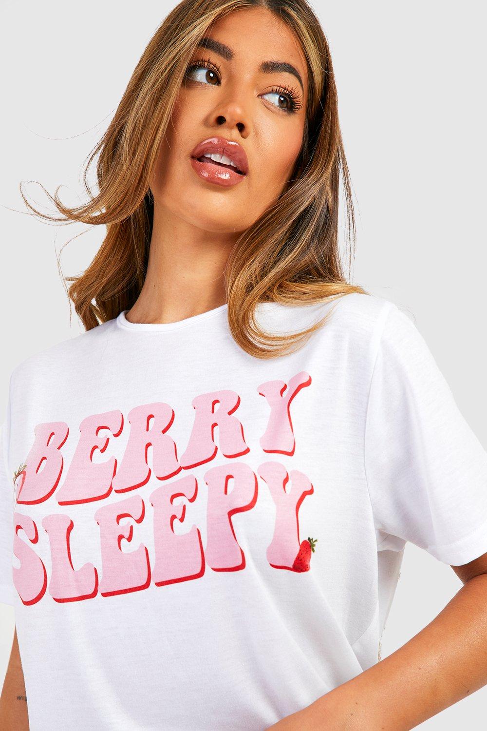 Berry Sleepy Jersey Pyjama Short Set