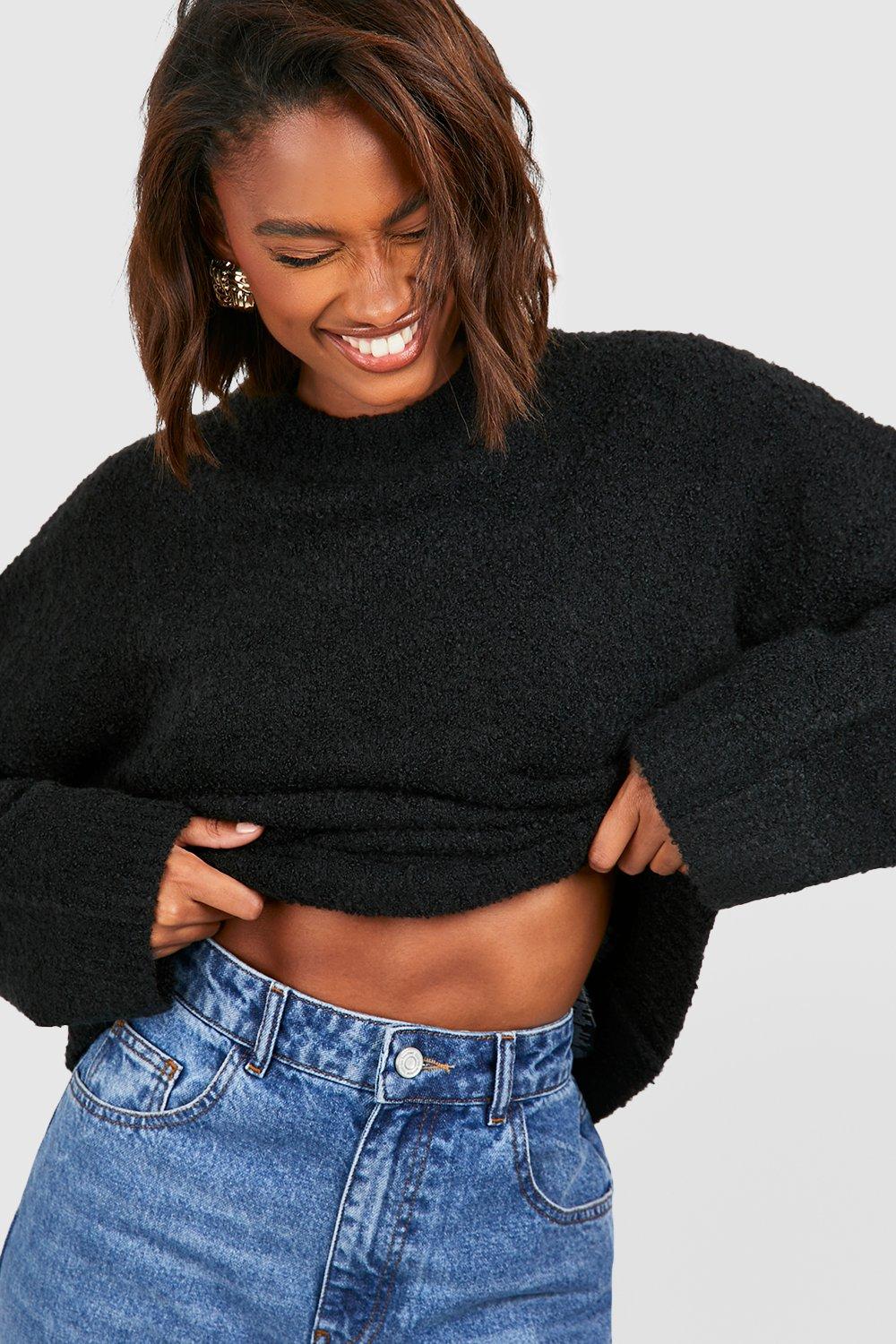 Boohoo shop black jumper