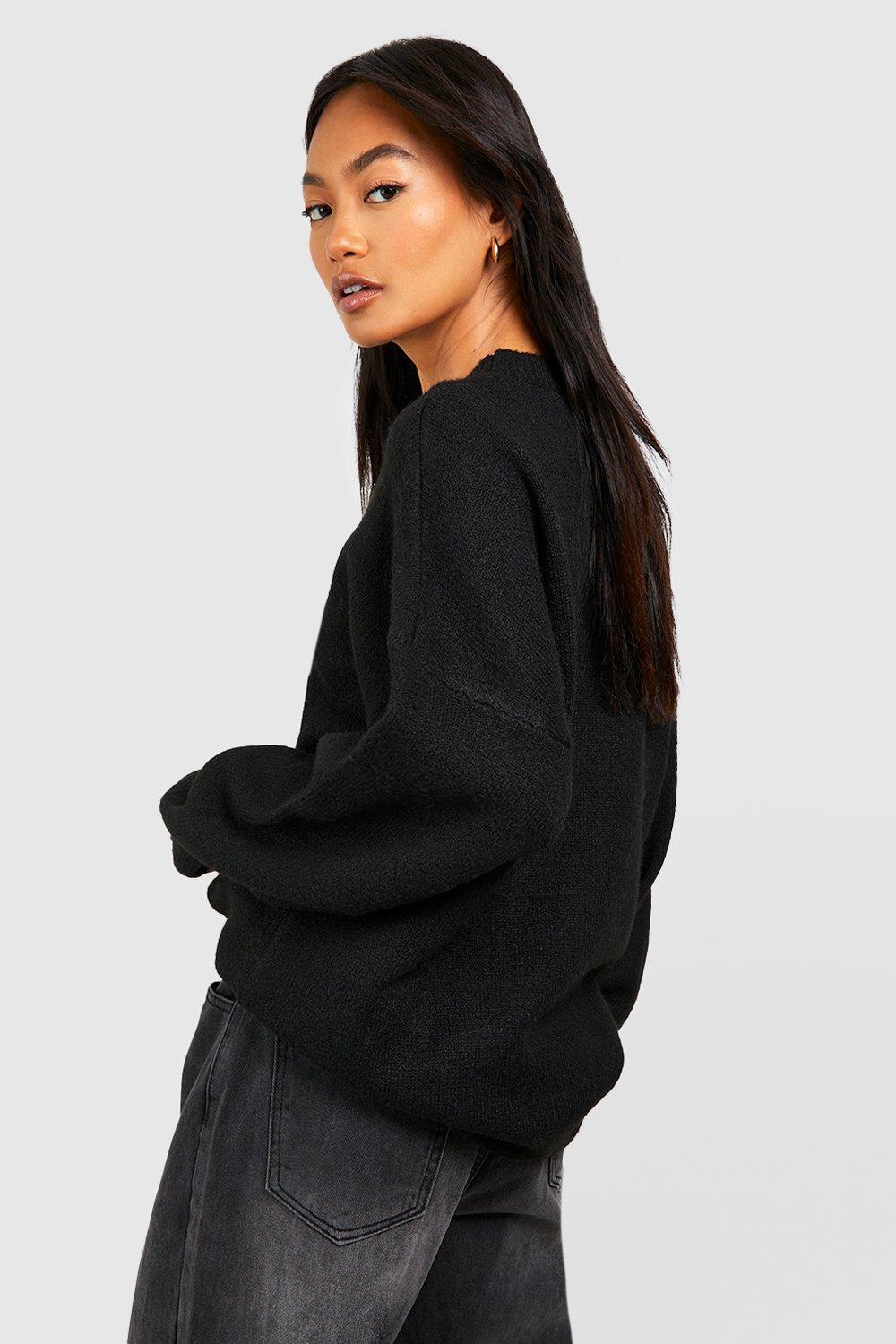 Fine knit shop longline jumper