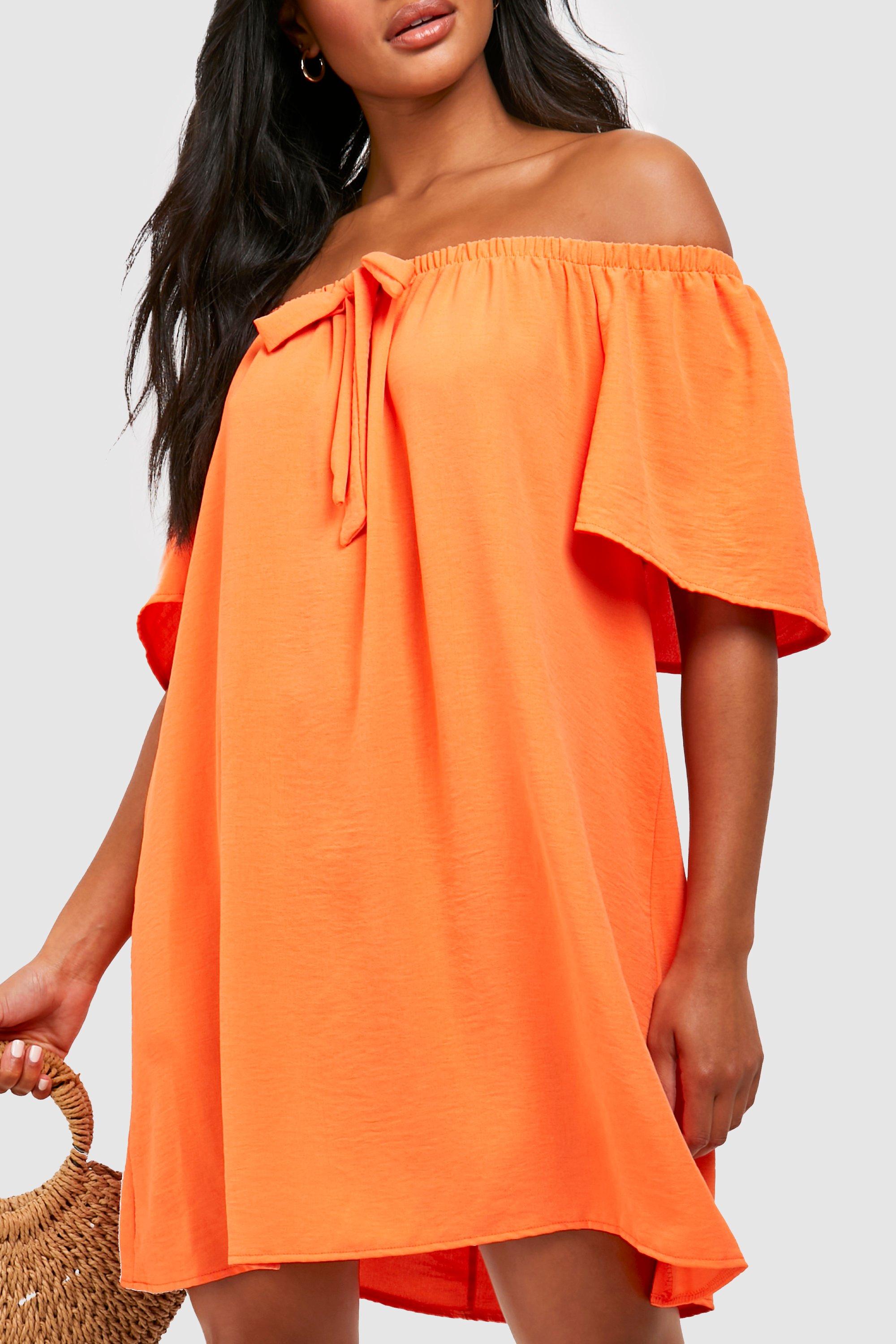 Off Shoulder Zonnejurk