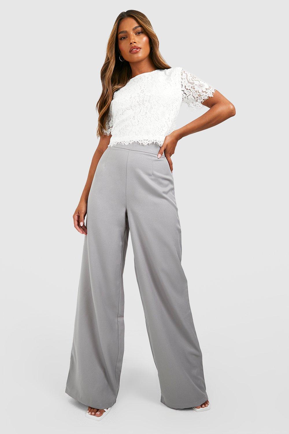 Shop Missguided Women's Lace Beach Trousers up to 50% Off