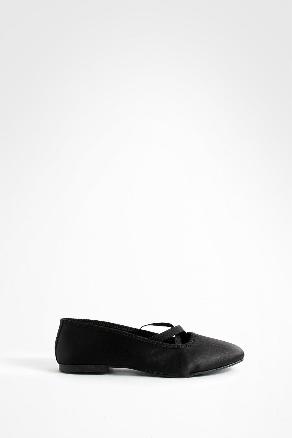 Elastic sale ballet pumps