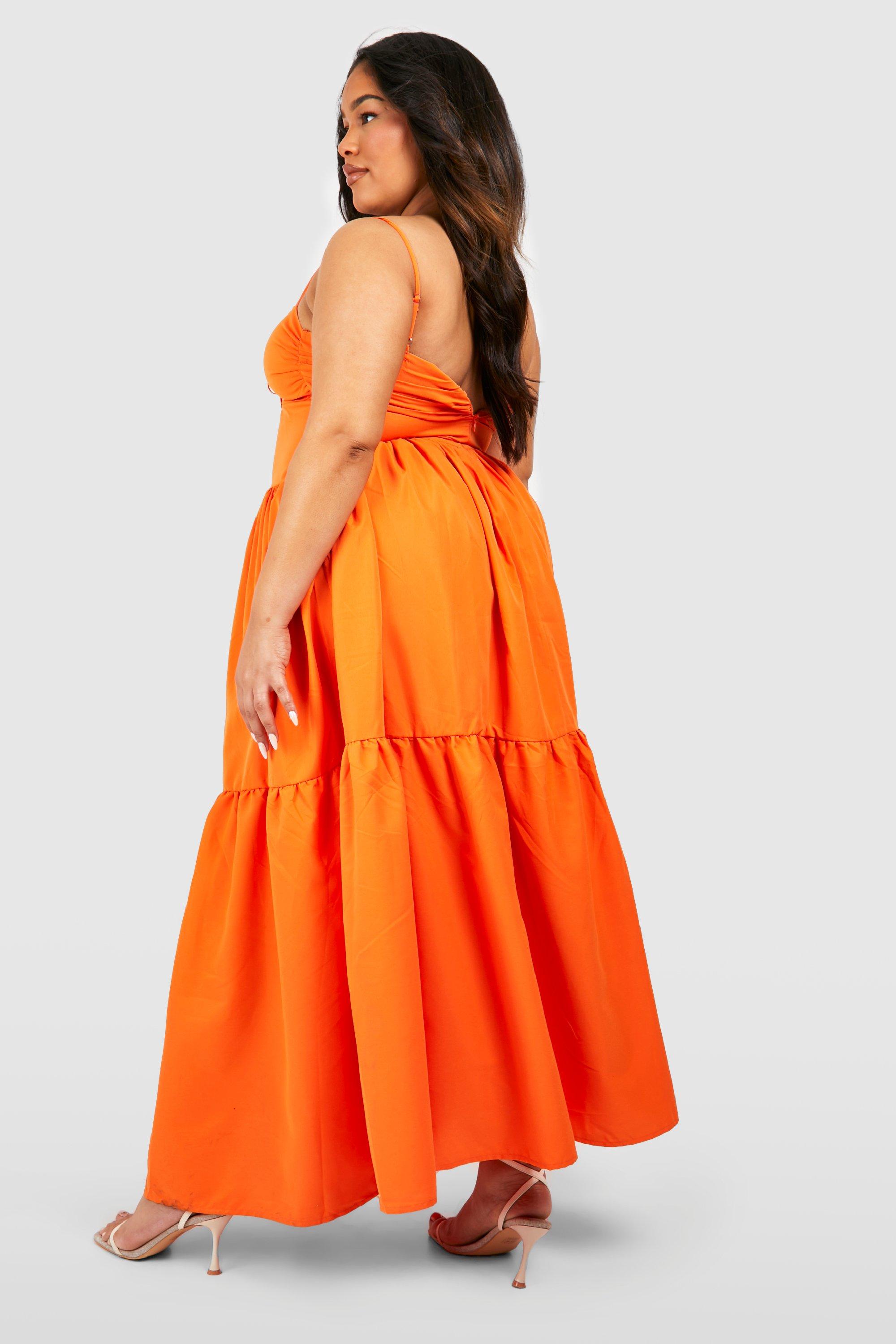 Boohoo summer dresses hot sale plus size