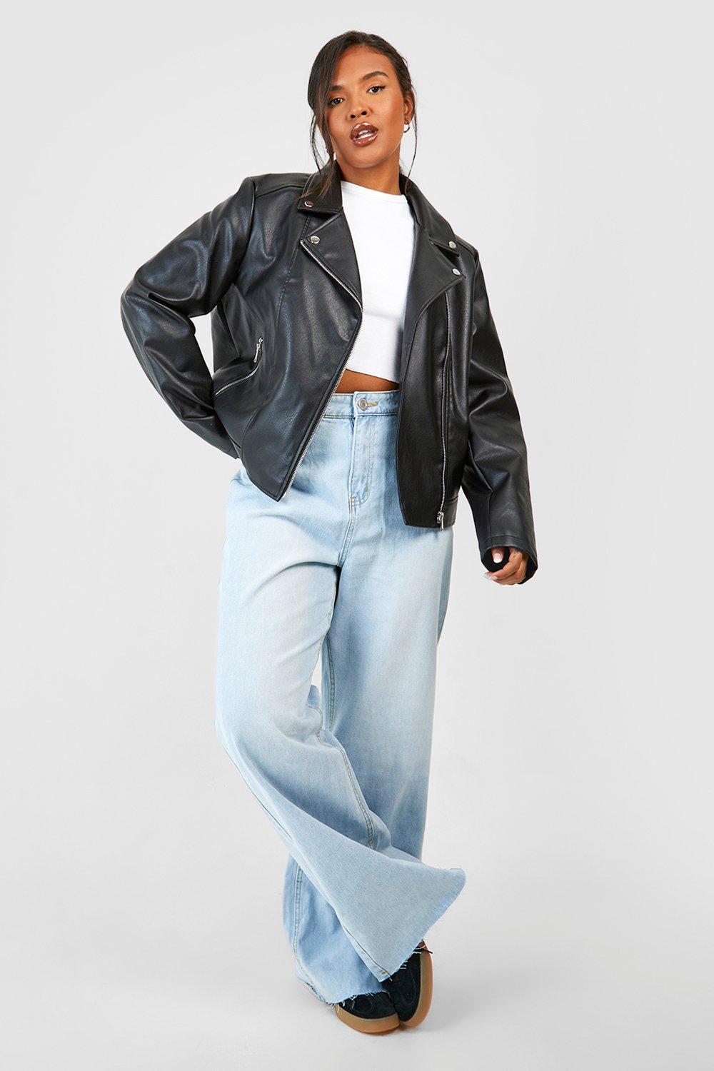 ジャケット・アウター bang bang bullet  BASIC AND ACCENT Leather-effect bomber jacket
