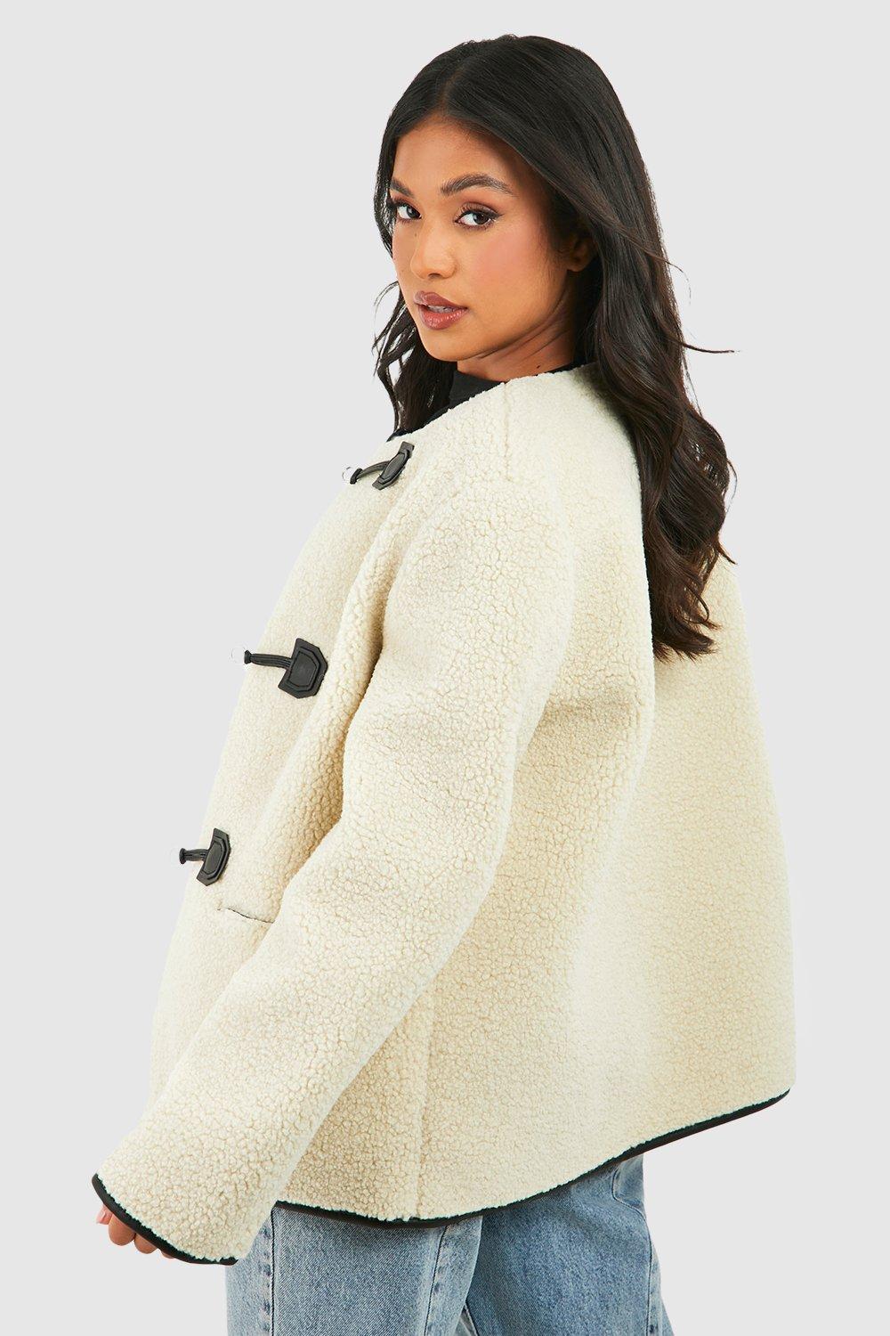 Petite teddy sale bear coat