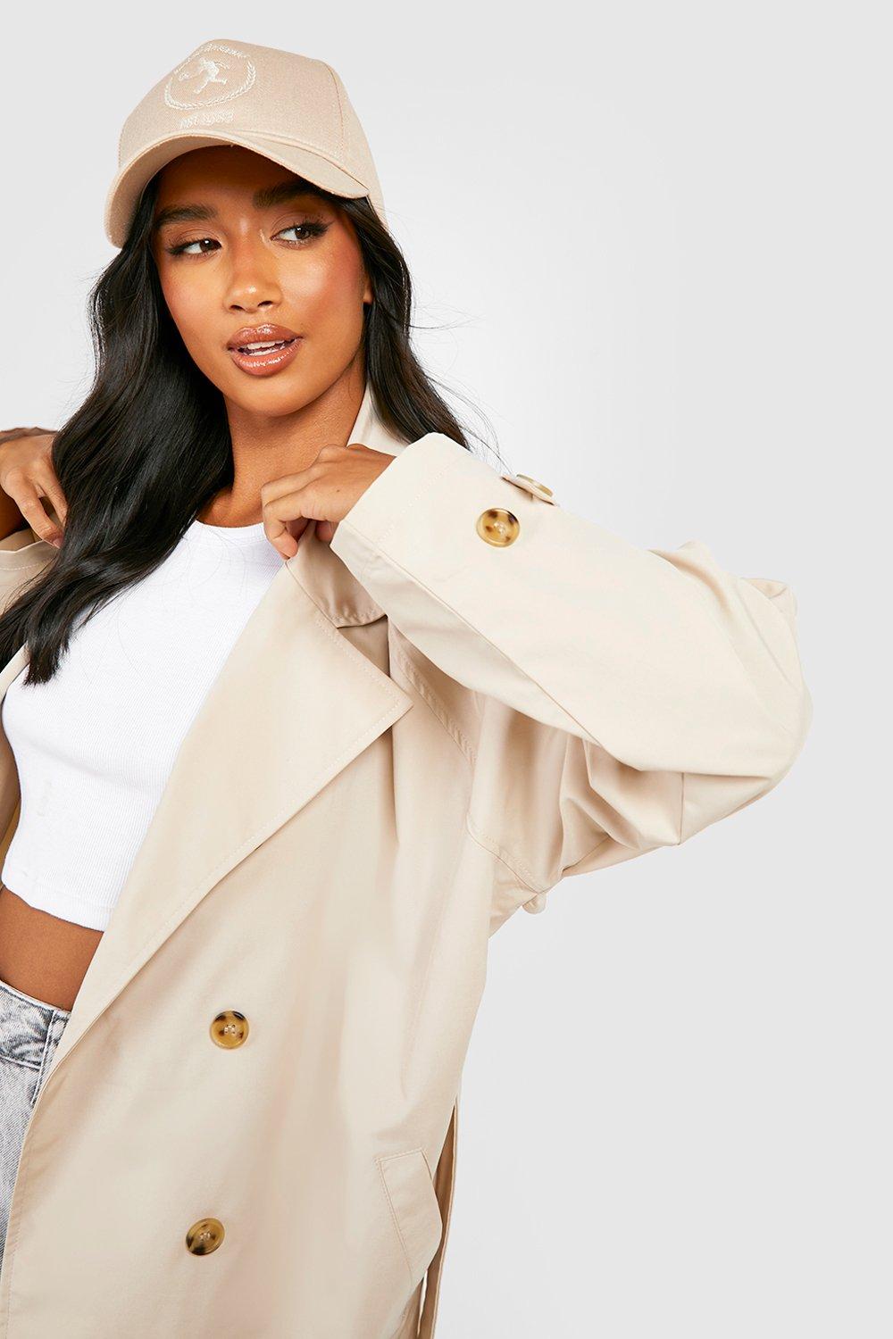 Boohoo on sale coats petite