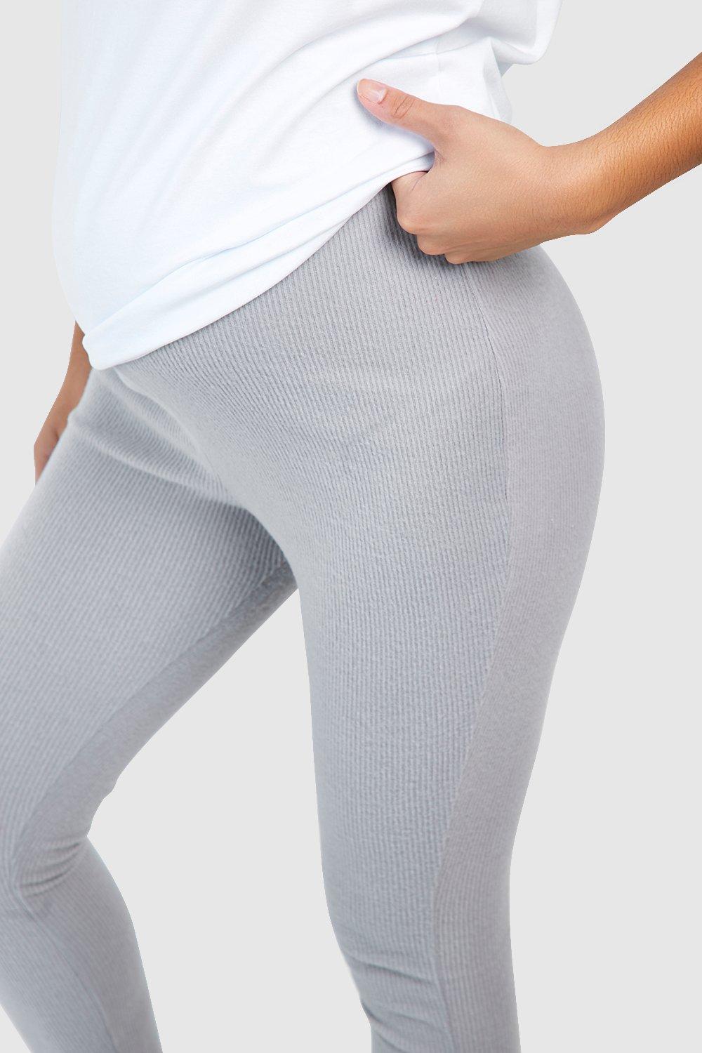 Light grey 2025 maternity leggings