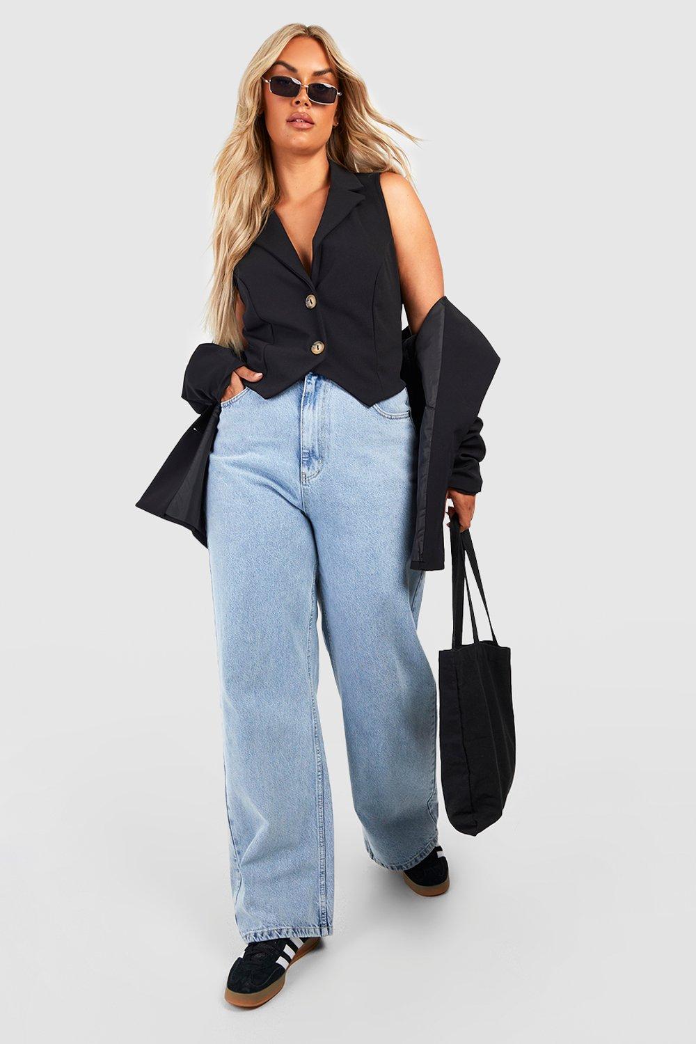 Grande taille - Gilet de costume sans manches | boohoo