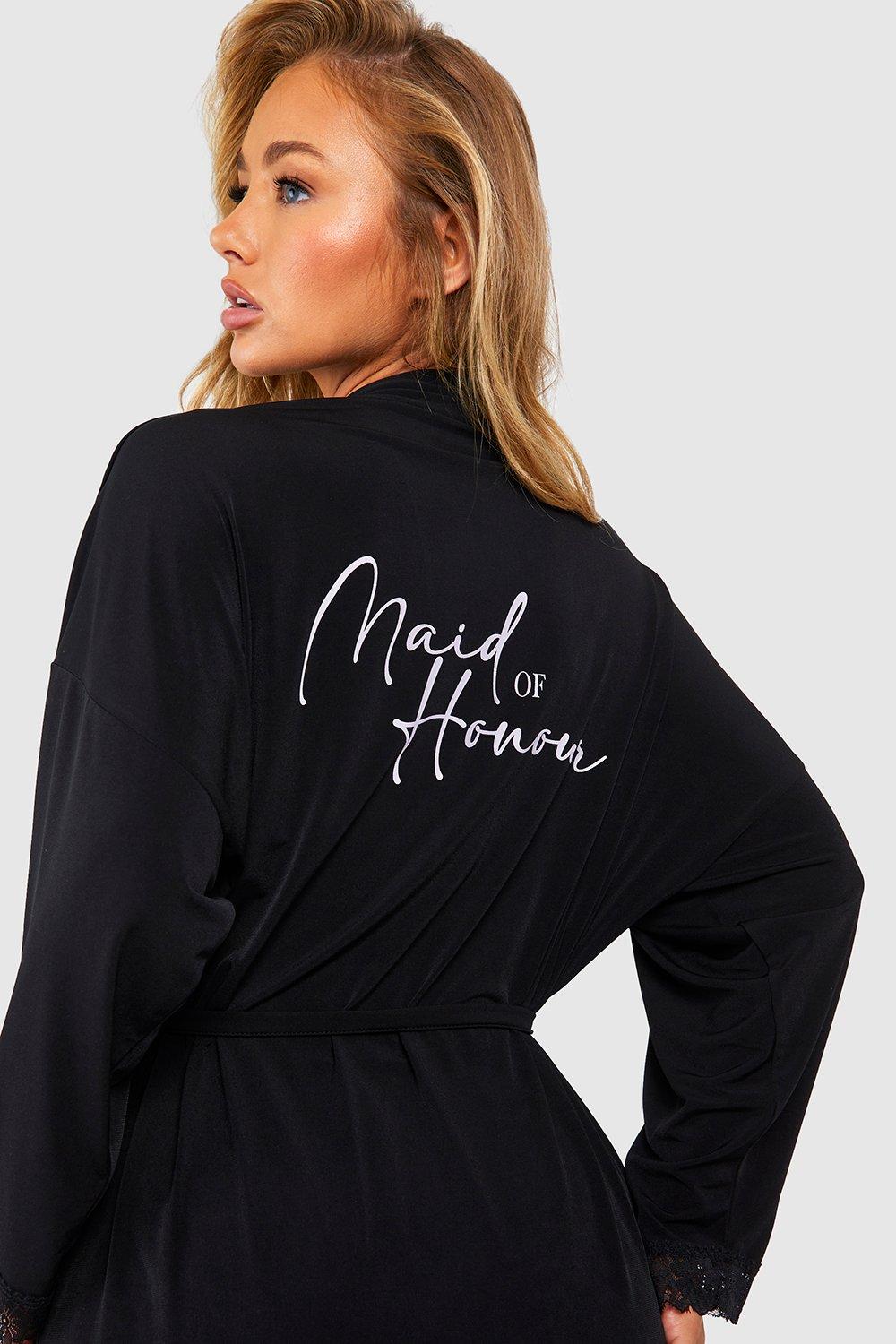 Boohoo mother of store the bride robe