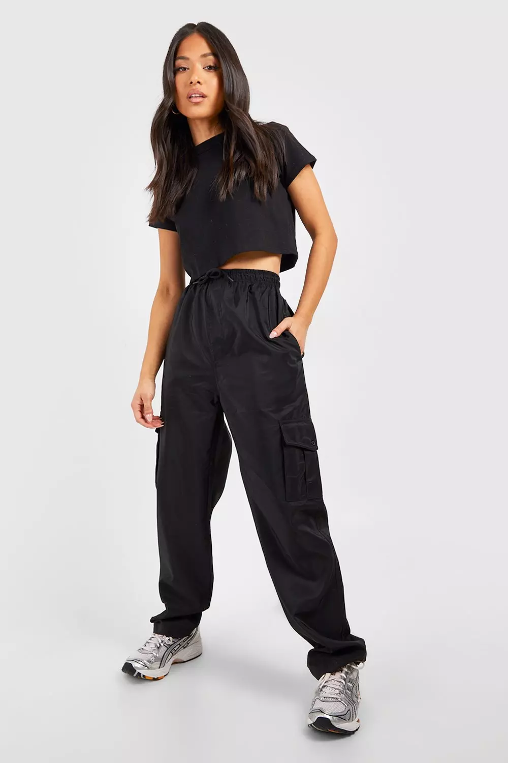 Petite shell joggers sale