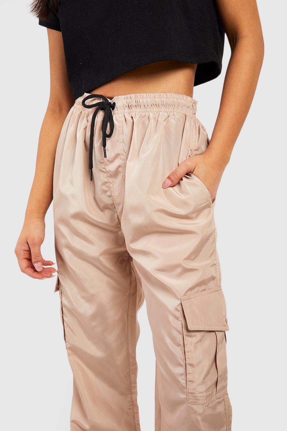 Soft Touch Pleat Front Cargo Trousers